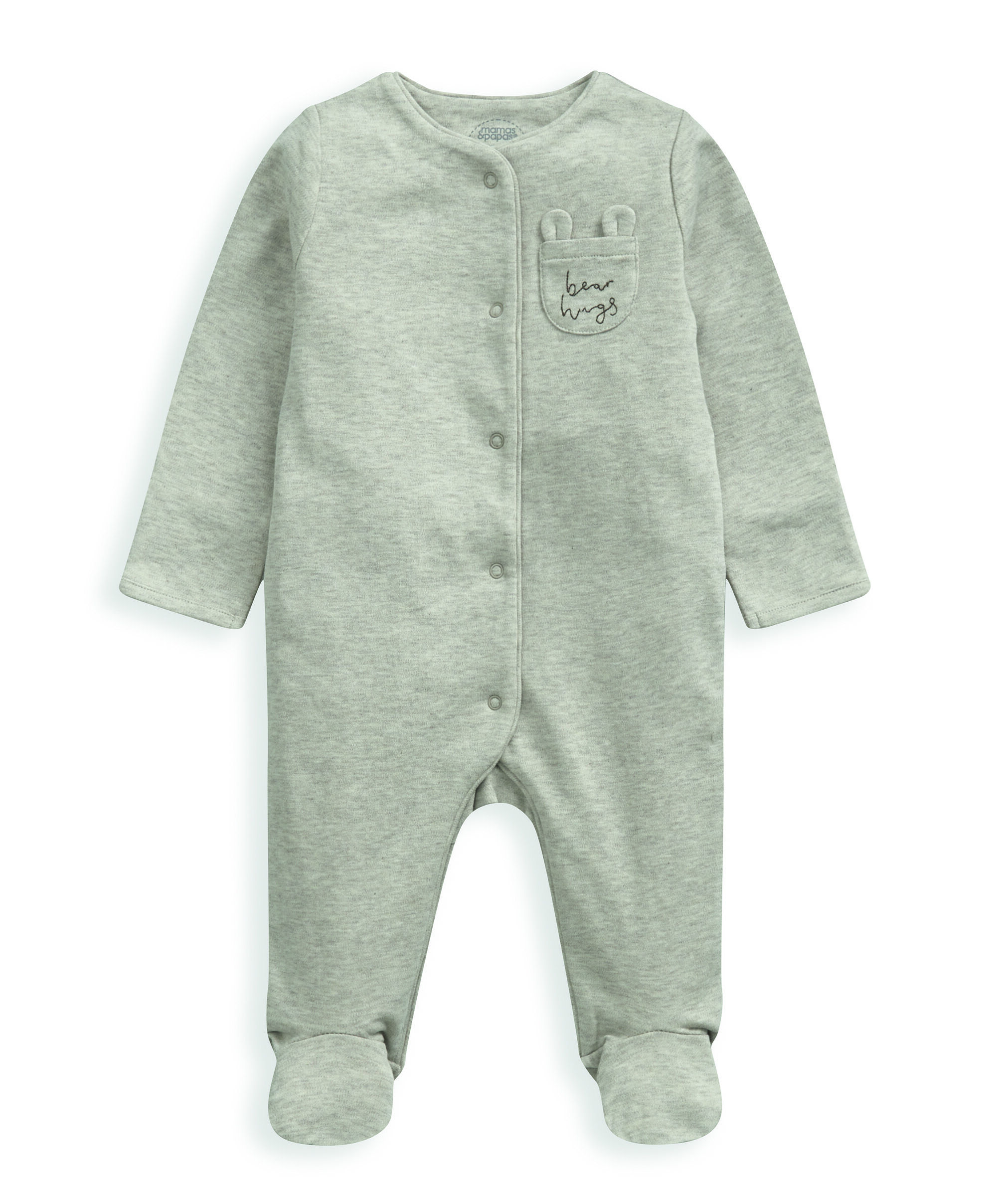 طقم ملابس بتصميم دب لحديثي الولادة - 4 قطع image number 3