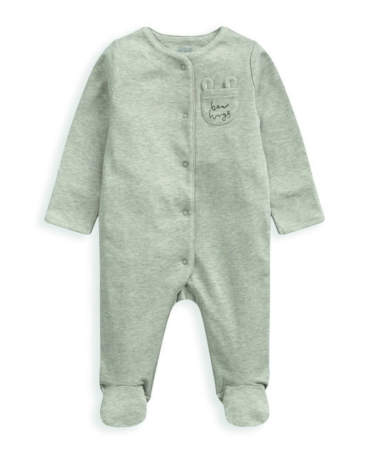 طقم ملابس بتصميم دب لحديثي الولادة - 4 قطع طقم ملابس بتصميم دب لحديثي الولادة - 4 قطع image number 3