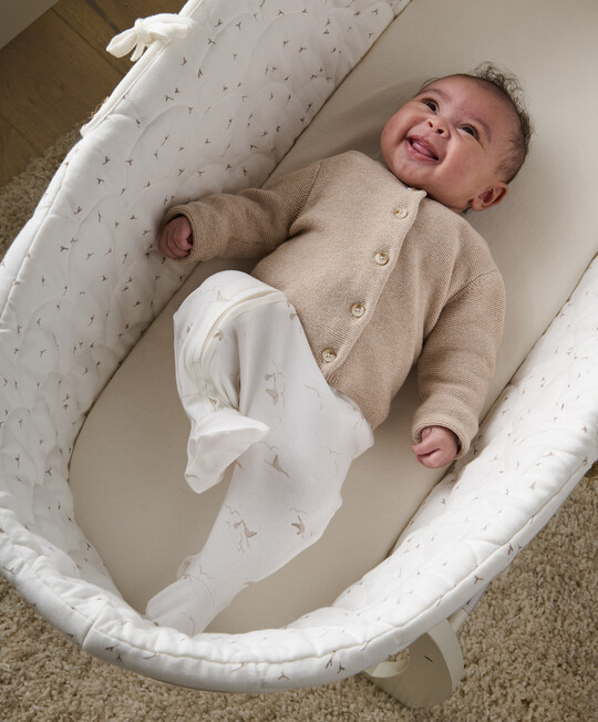 لباس الكل في واحد بسحّاب وطبعة طائر لقلق بالكامل لباس الكل في واحد بسحّاب وطبعة طائر لقلق بالكامل image number 6