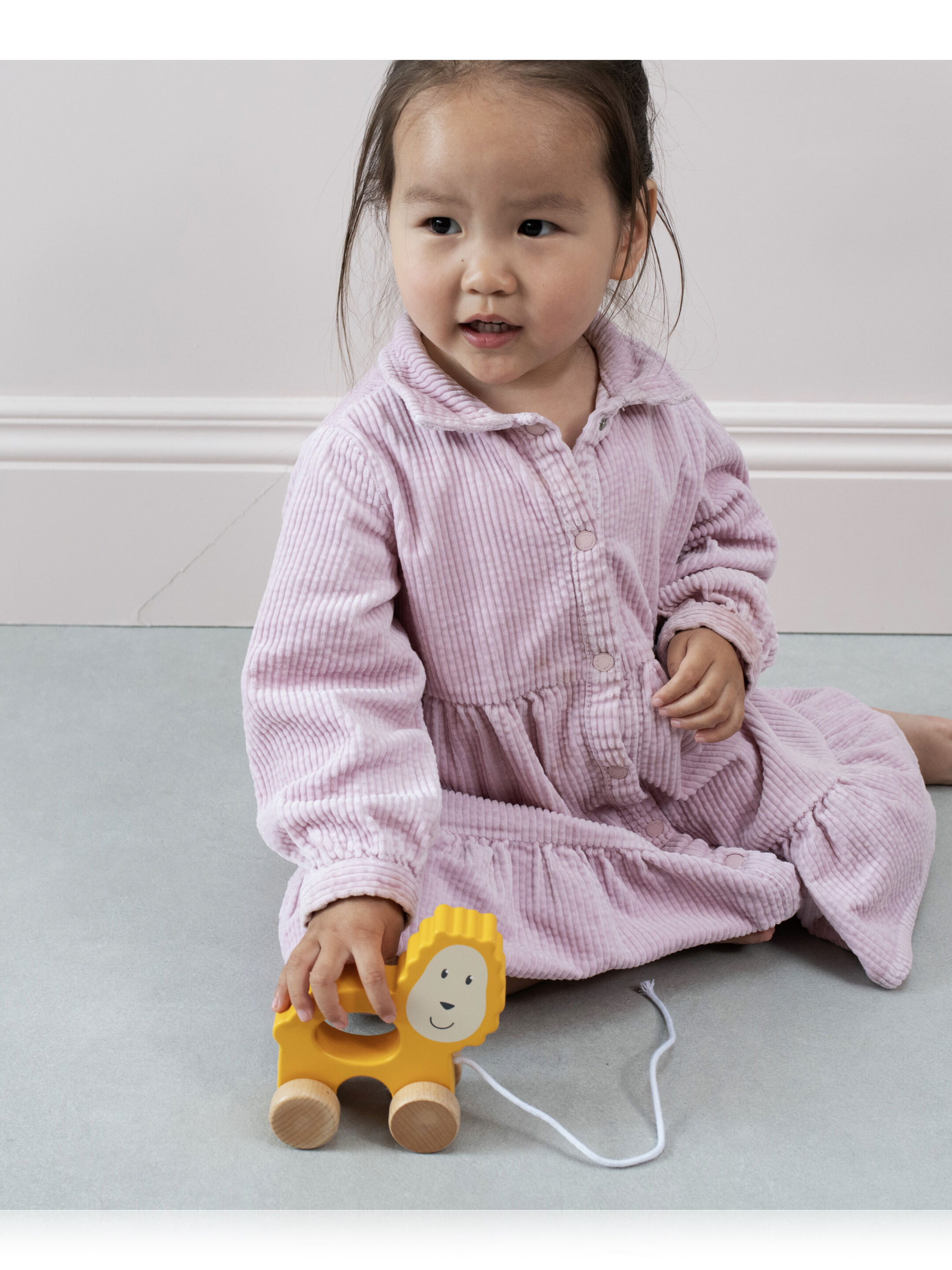 لعبة قابلة للجر بتصميم الأسد لودو من ماتشستيك مونكي