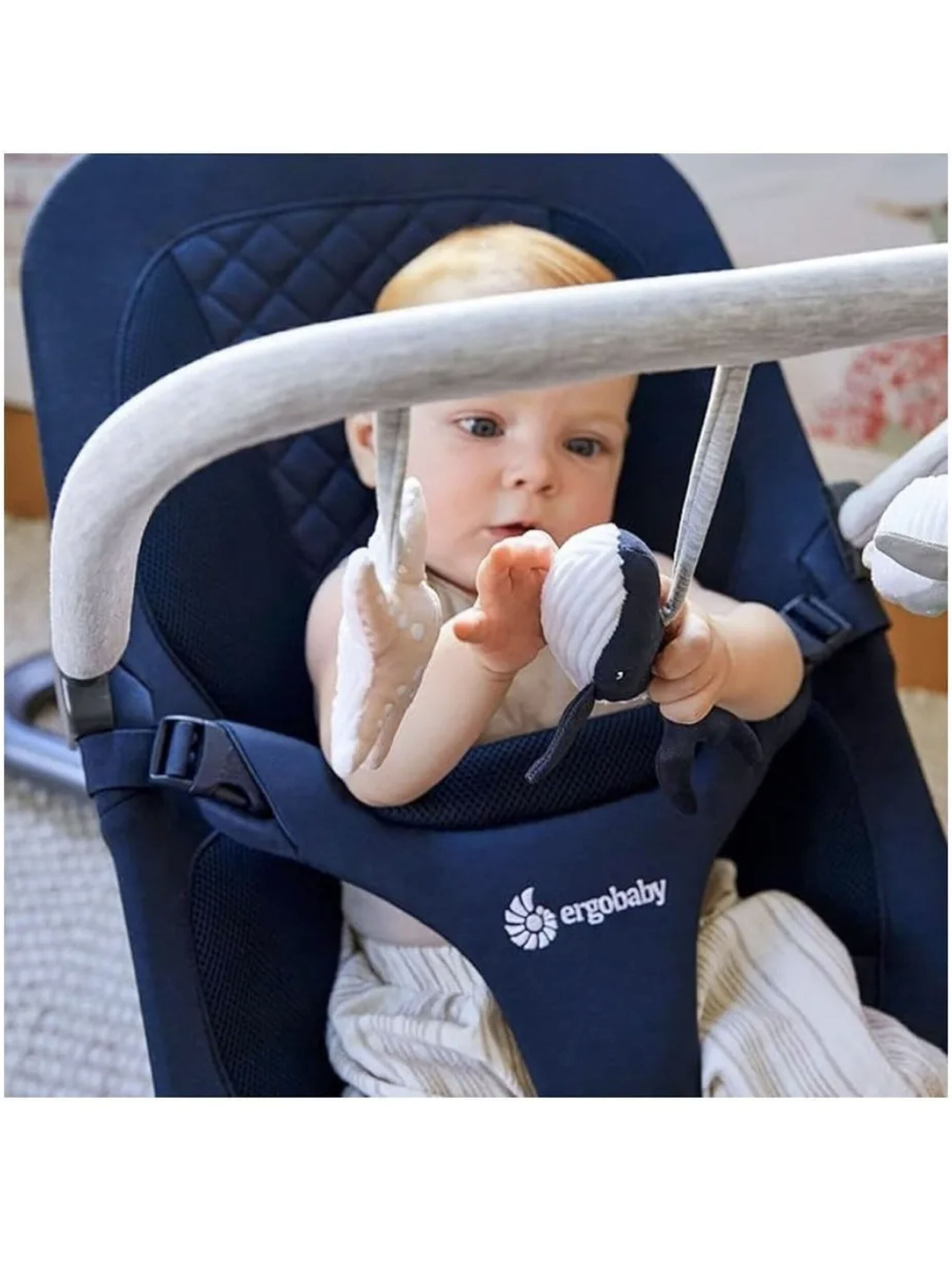 قضيب ألعاب كرسي هزاز إيفولف من إرغو بيبي - تصميمات بحرية image number 4