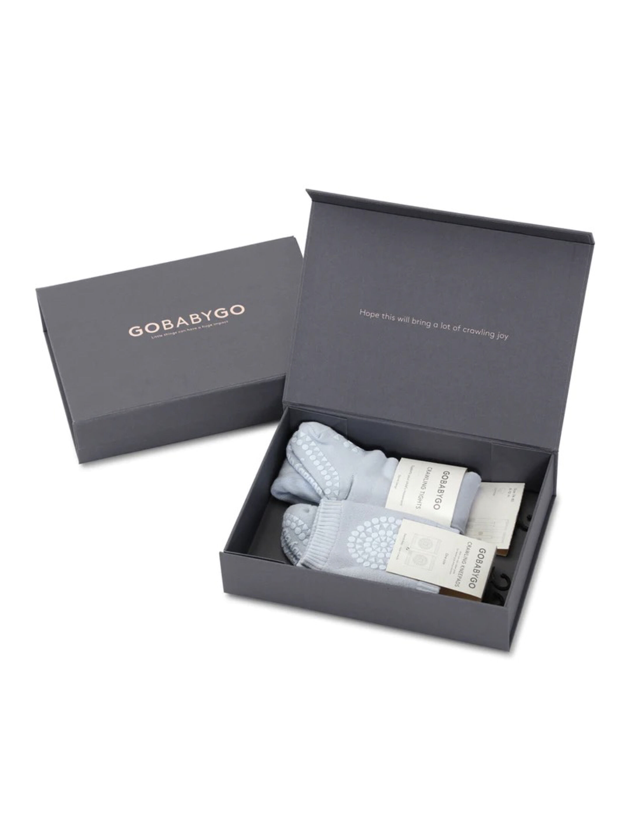 طقم التعلم على الزحف للمواليد الجدد - أزرق فاتح image number 1