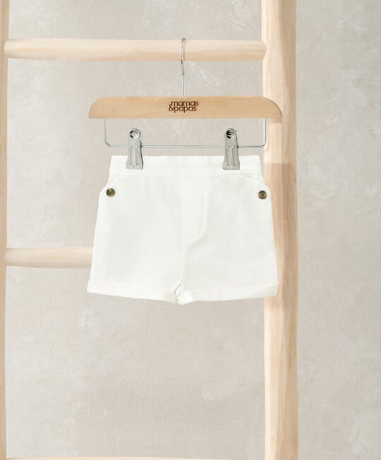 شورت أبيض شورت أبيض image number 1