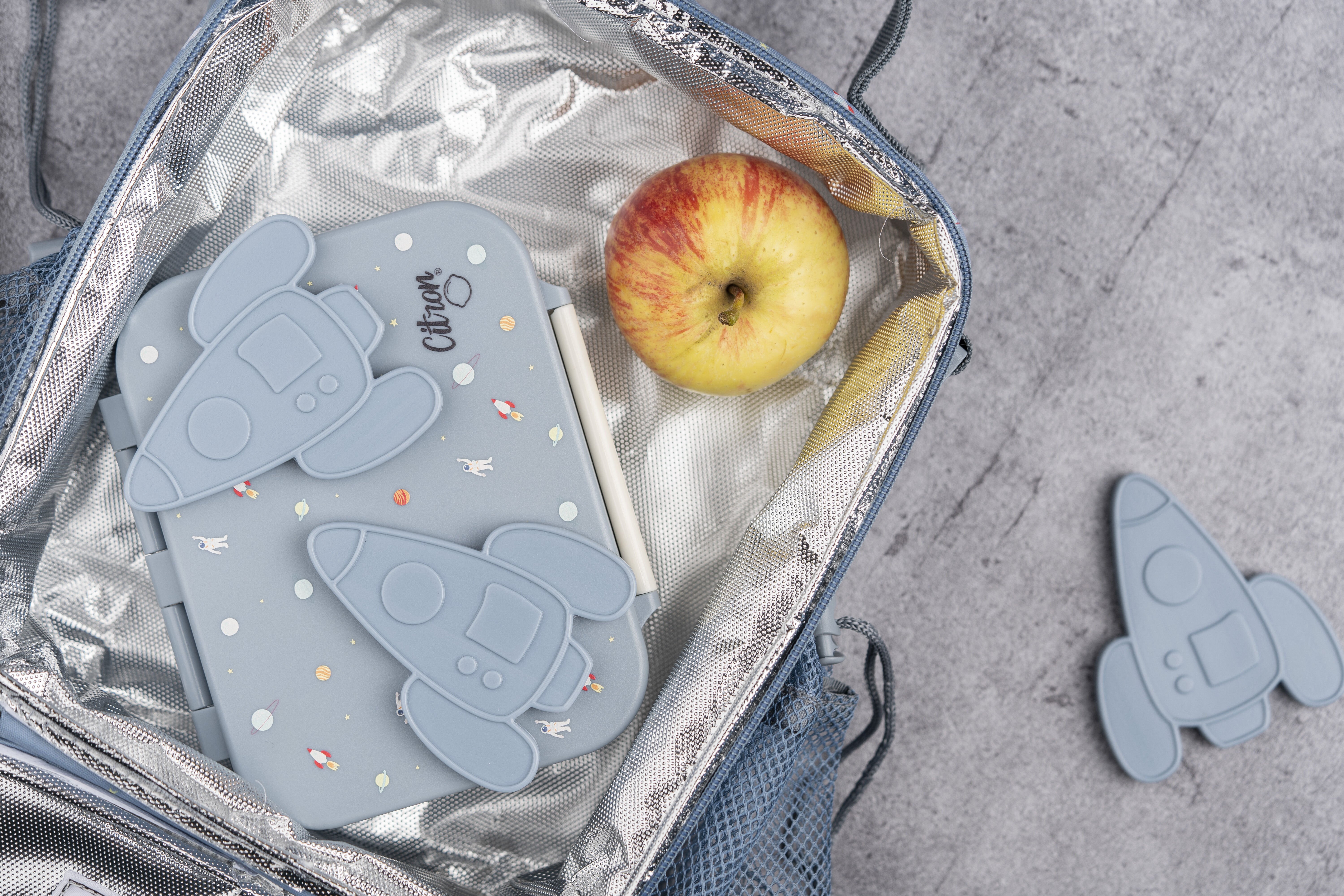 طقم عبوات ثلج بتصميم صاروخ من سيترون - 3 قطع image number 2