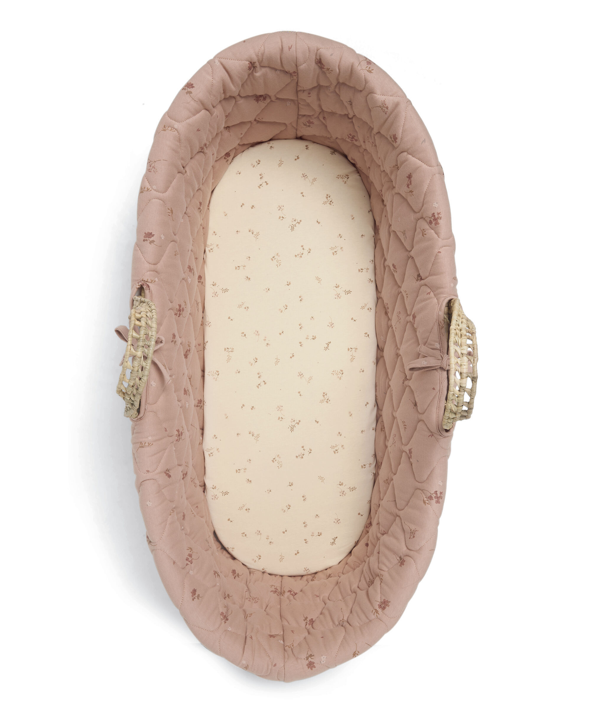 سلة موسى- ويلكوم تو ذا وورلد بنقشة زهور image number 5