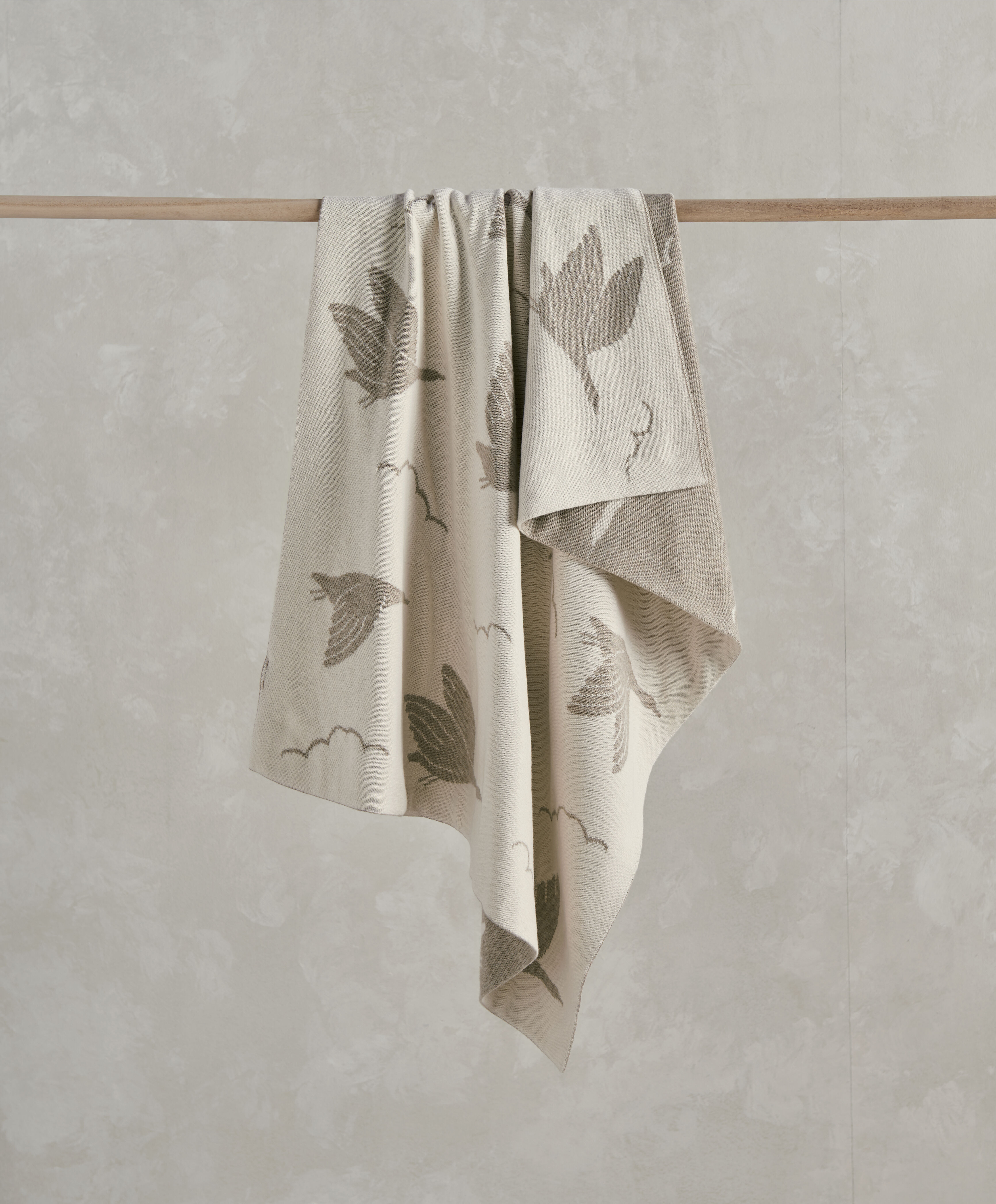 بطانية منسوجة - ويلكم تو ذا وورلد داكلينج