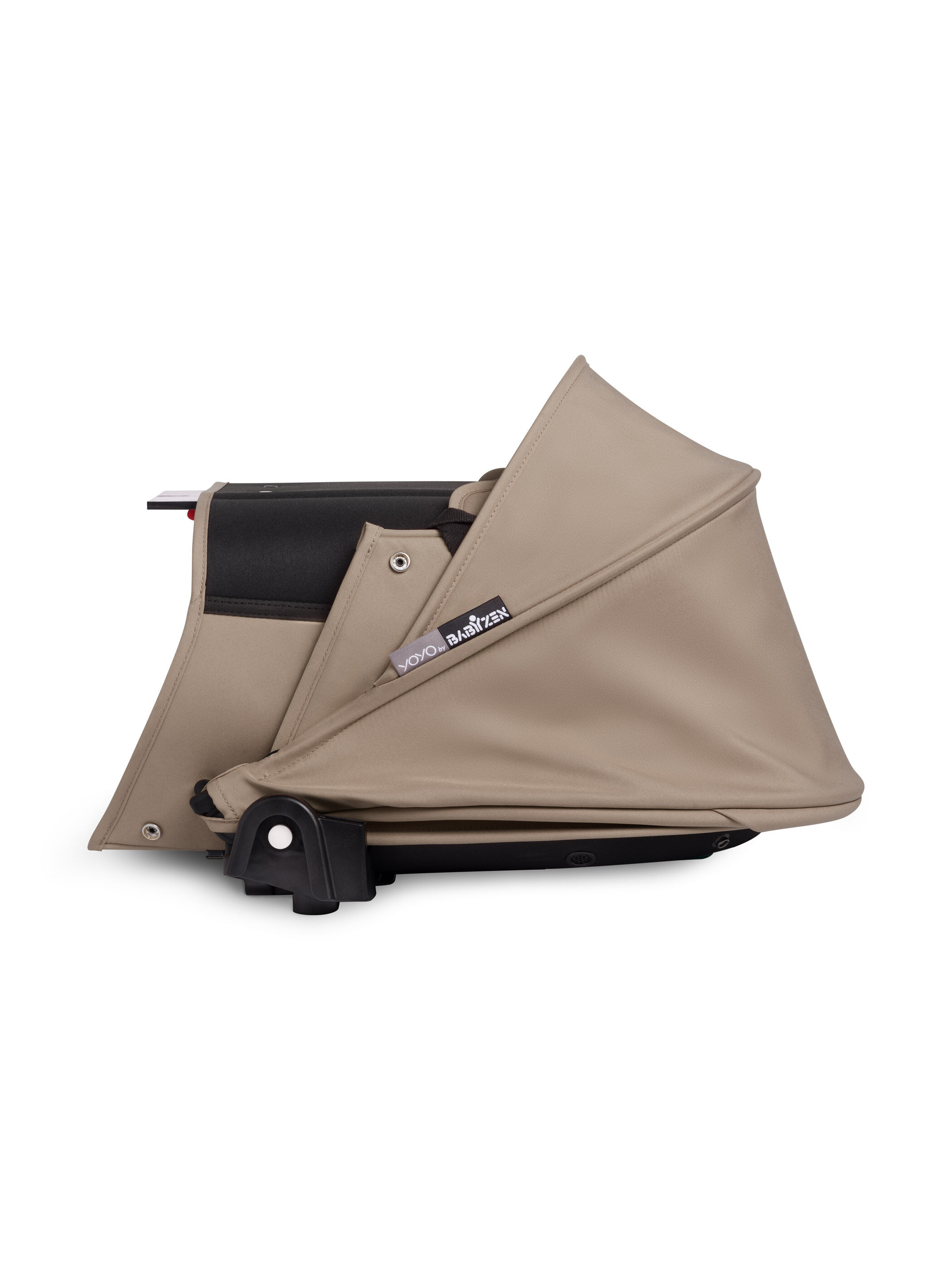 مهد محمول خفيف يويو - بني فاتح image number 2