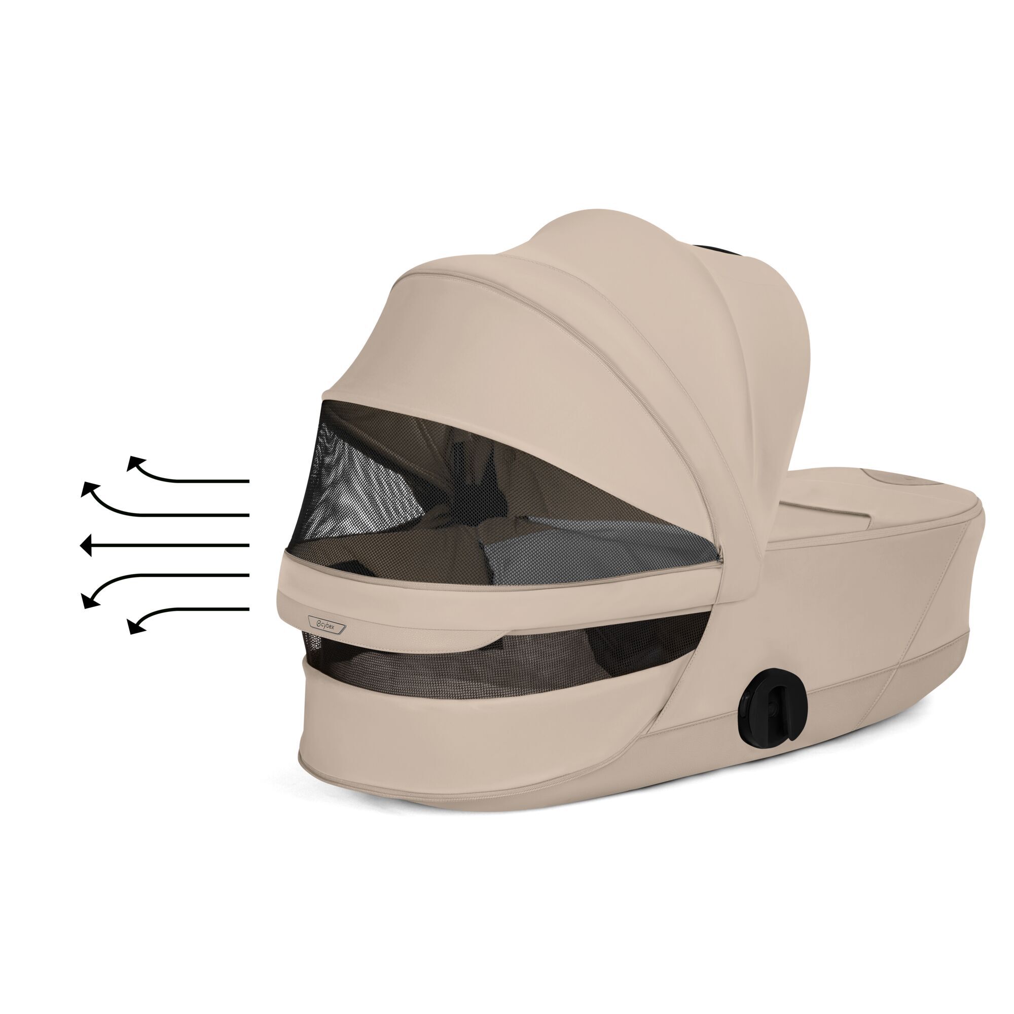 Cybex Mios Coya Carrycot - Cozy Beige image number 3