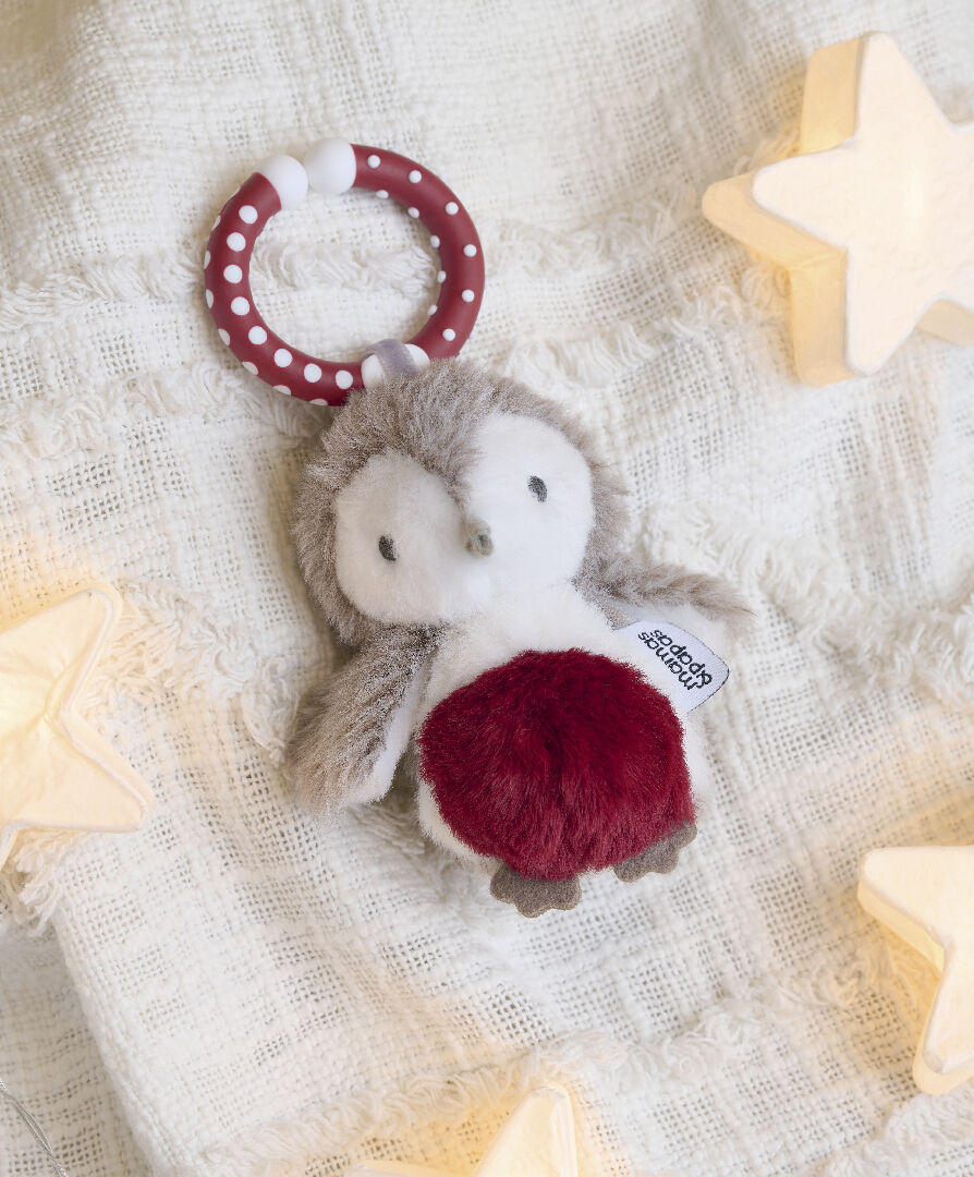 لعبة بحلقة بتصميم الطائر روبين image number 2