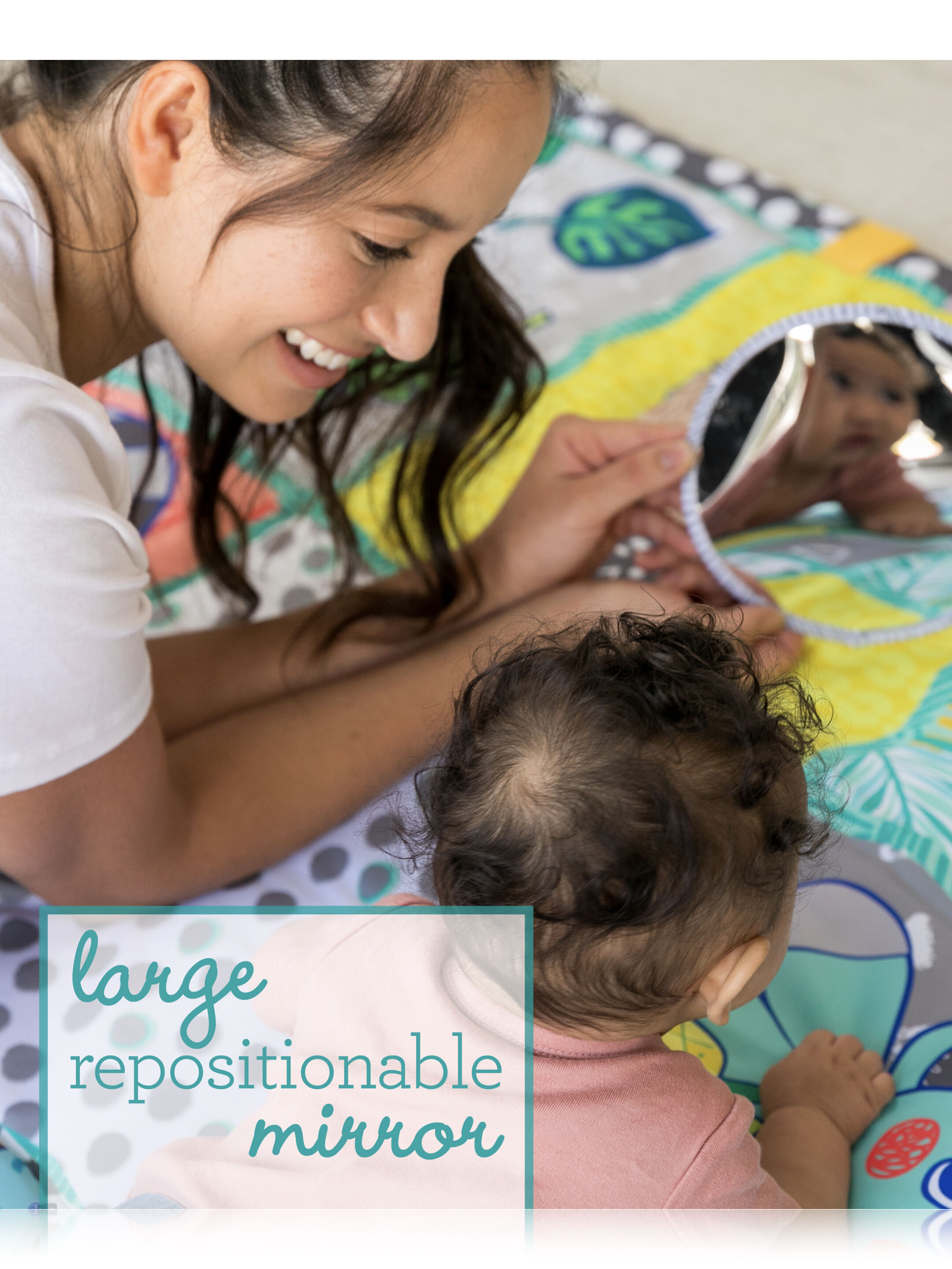 مفرش الاكتشافات بحجم كبير لتنمية الحواس من إنفانتينو image number 5