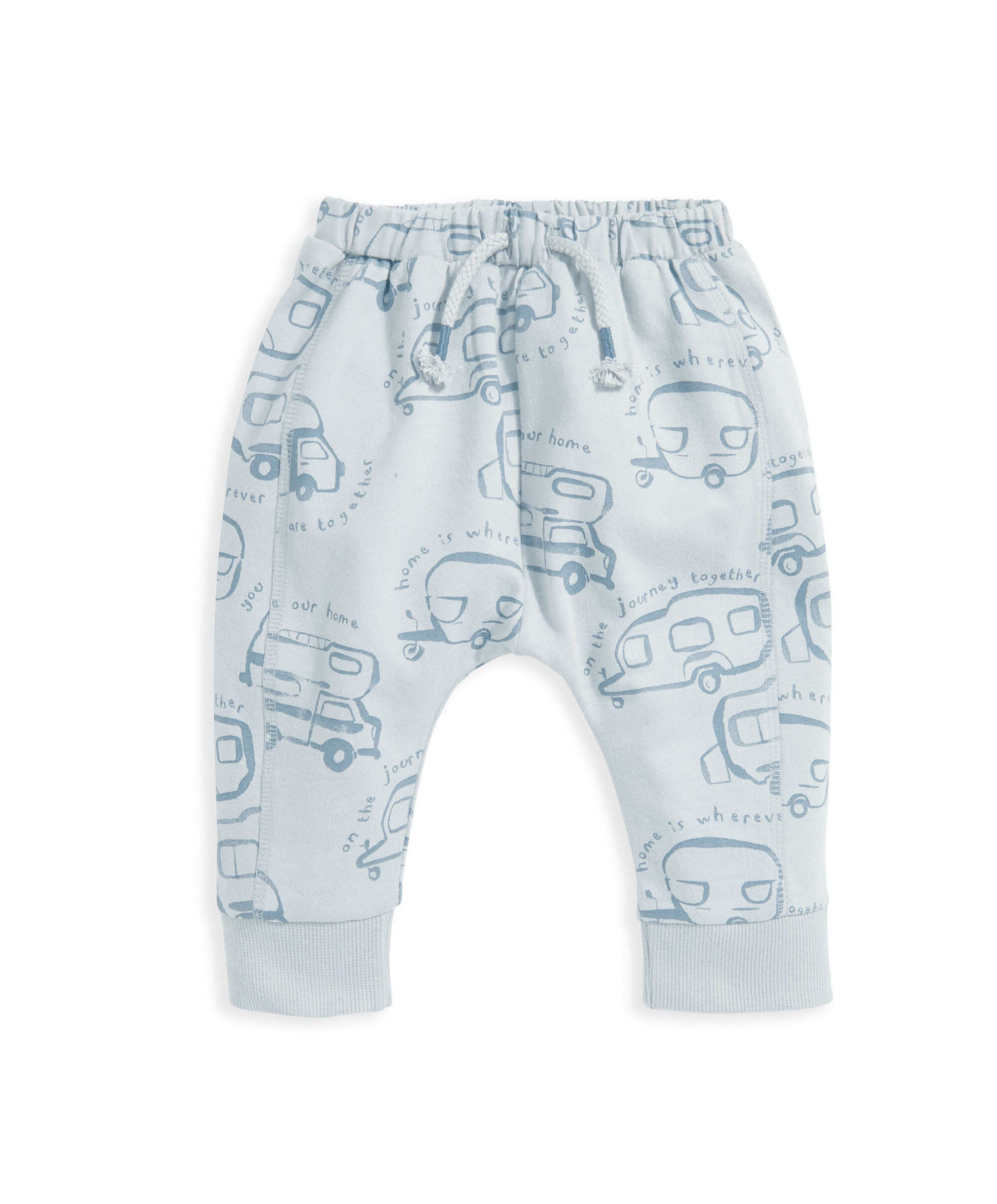 بنطال رياضي بطبعة You Are Our Home - أزرق image number 2