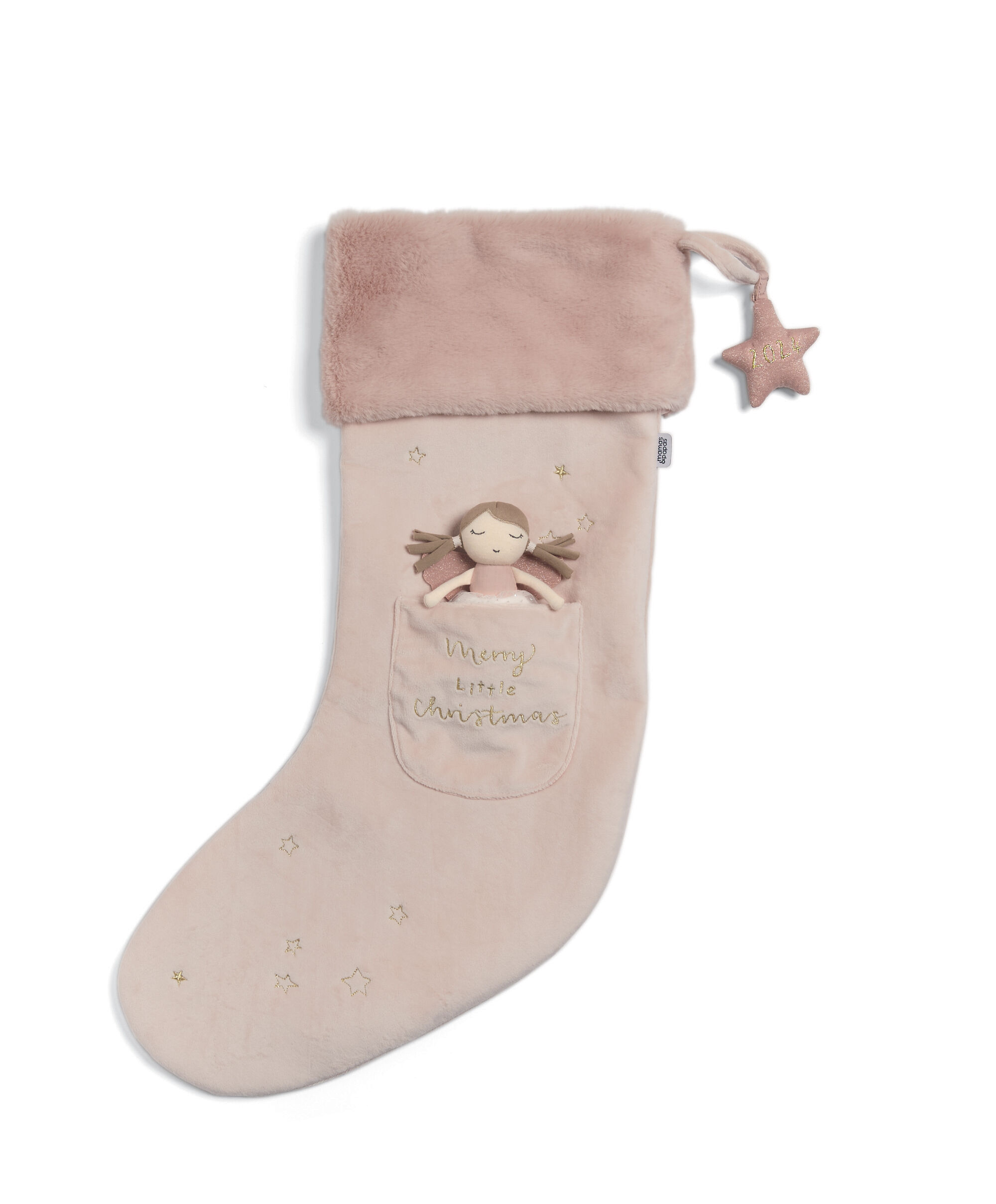 جورب كبير مع لعبة بيلا 2024 - وردي image number 2