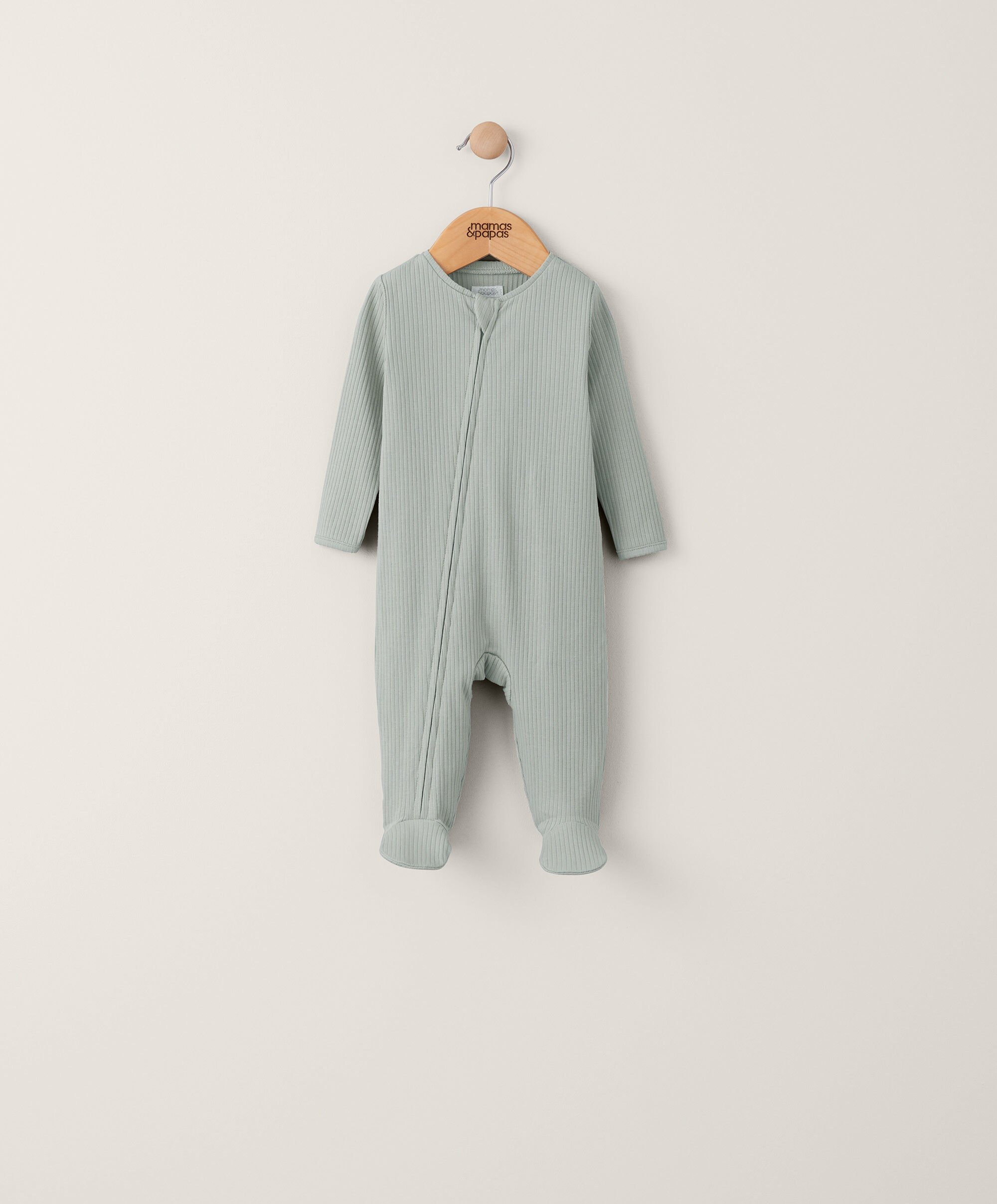 لباس الكل في واحد عضوي قماش عضوي - أخضر image number 1