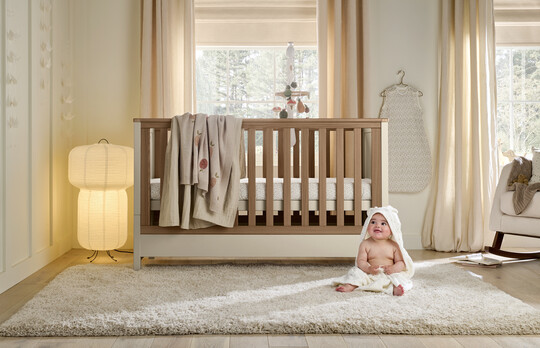 منشفة بغطاء للرأس - نقشة بذور منشفة بغطاء للرأس - نقشة بذور image number 3