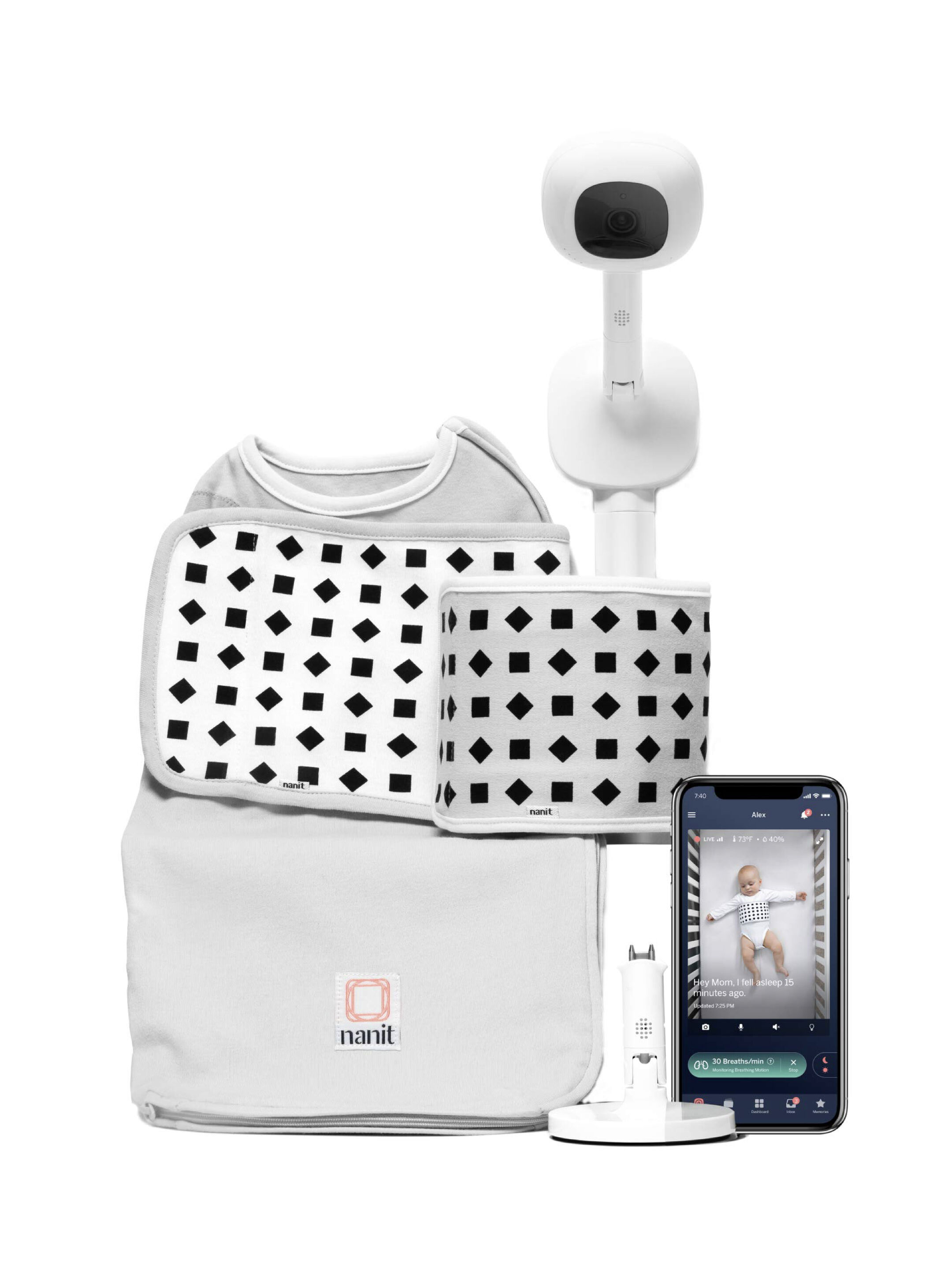 Nanit Pro Complete Monitor System with Breathing Motion image number 1