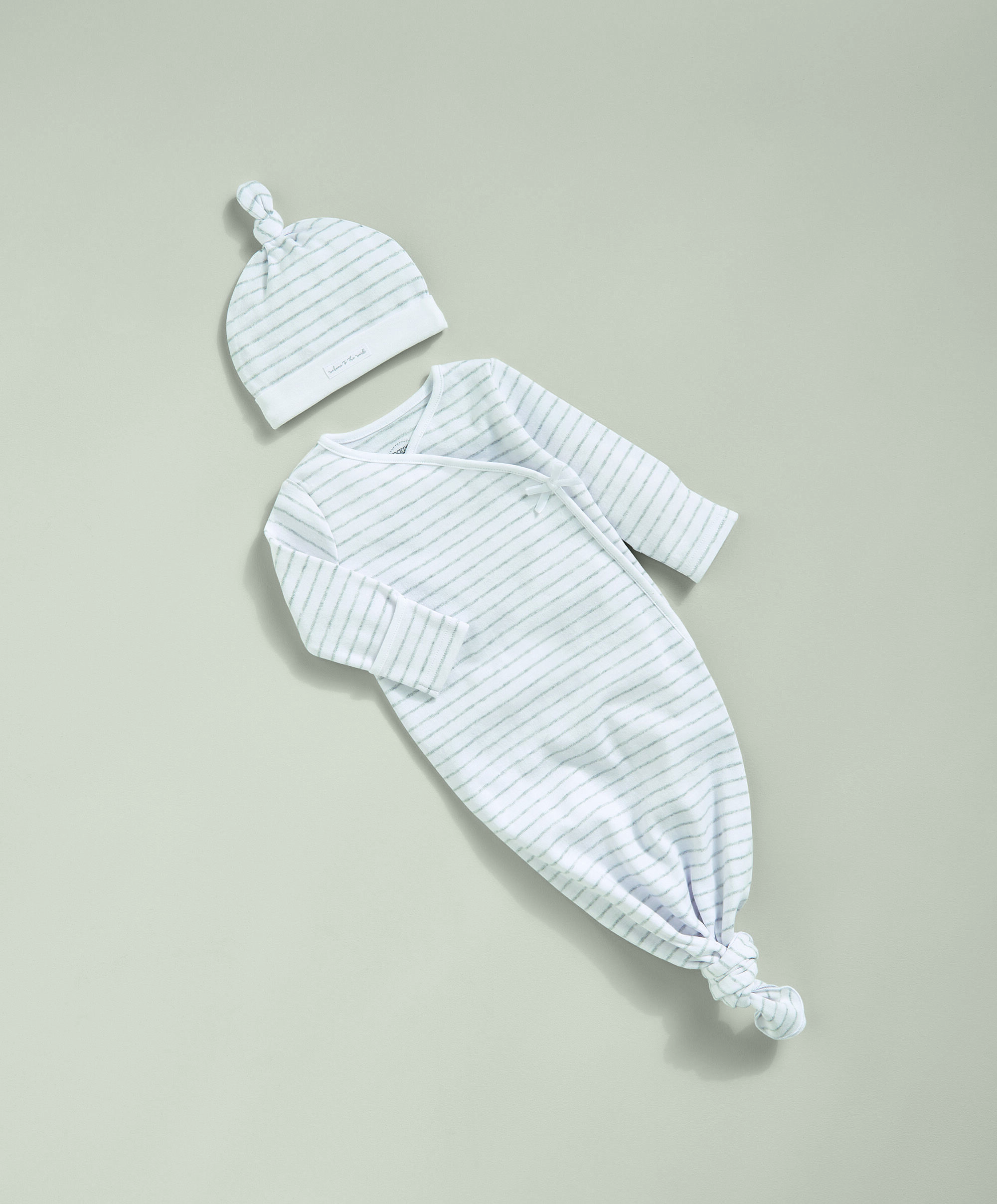 طقم الكل في واحد بعقدة وخطوط - قطعتان image number 4