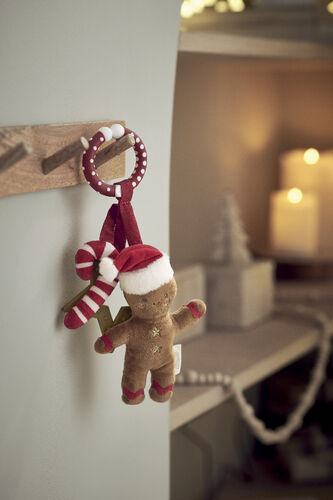 لعبة بحلقة بتصميم خبز الزنجبيل image number 1