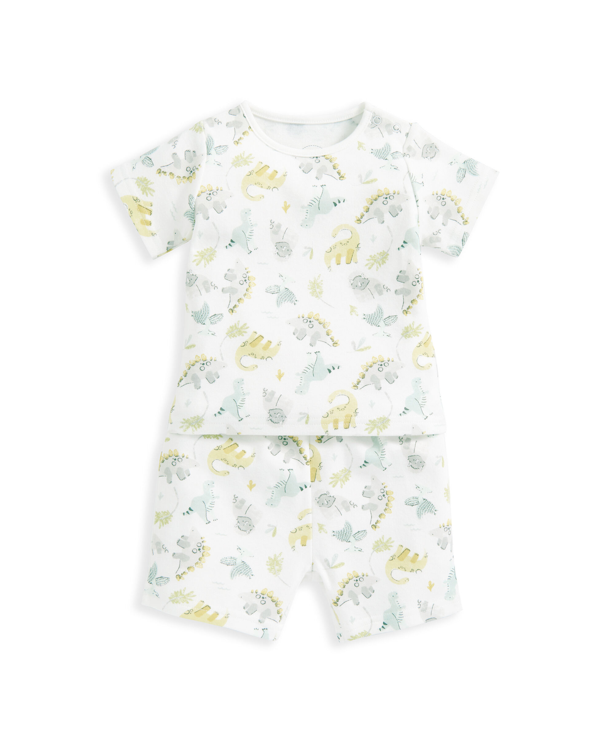 بيجاما بشورت بطبعة ديناصور للأولاد image number 2