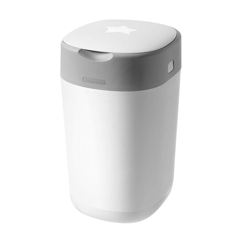 سلة التخلص من الحفاضات المستعملة تويست آند كليك من تومي تيبي - أبيض image number 5