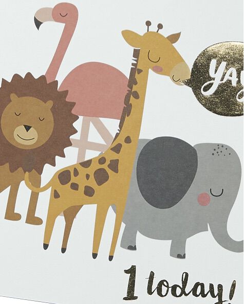 بطاقة التهنئة بعيد الميلاد الأول image number 2