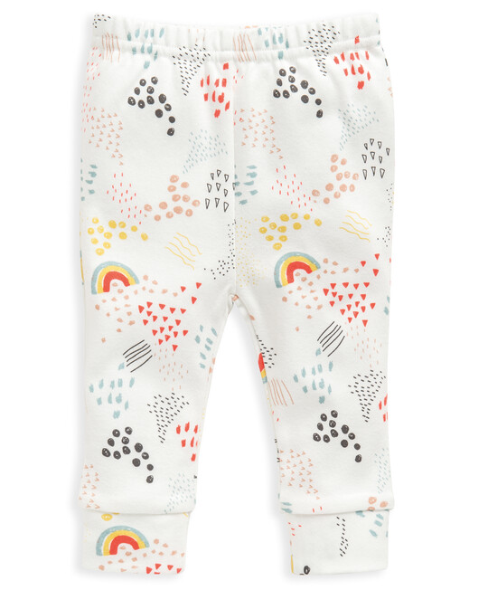 طقم بنقشة قوس قزح - قطعتان طقم بنقشة قوس قزح - قطعتان image number 4