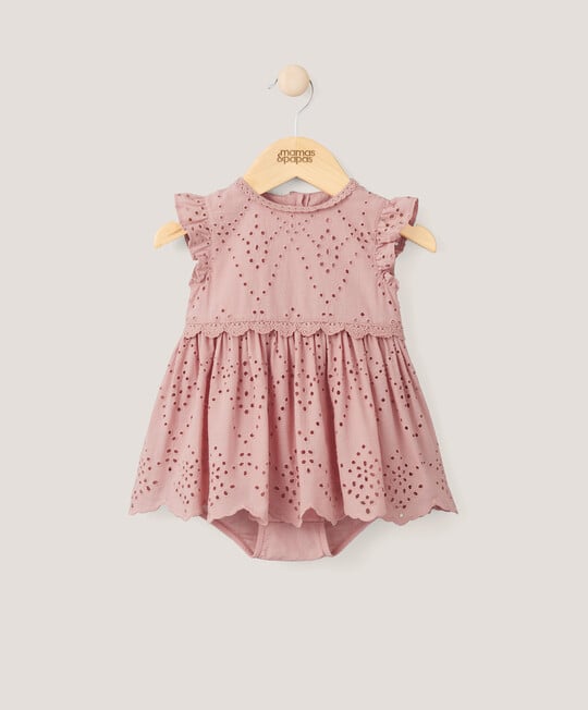 رومبر مطرز للعيد - وردي رومبر مطرز للعيد - وردي image number 1