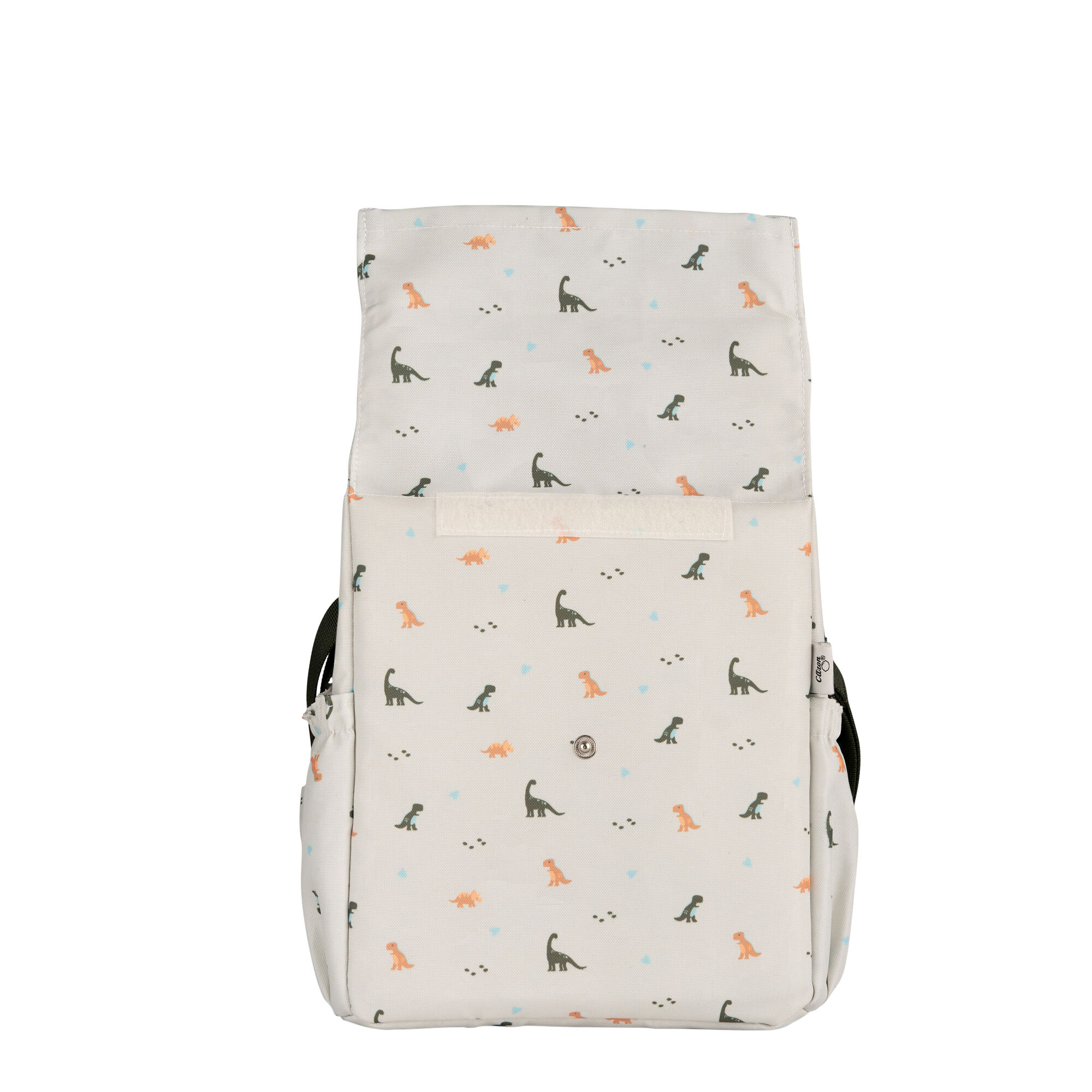 حقيبة غداء عازلة للحرارة بتصميم ملفوف من سيترون - نقشة ديناصور image number 2