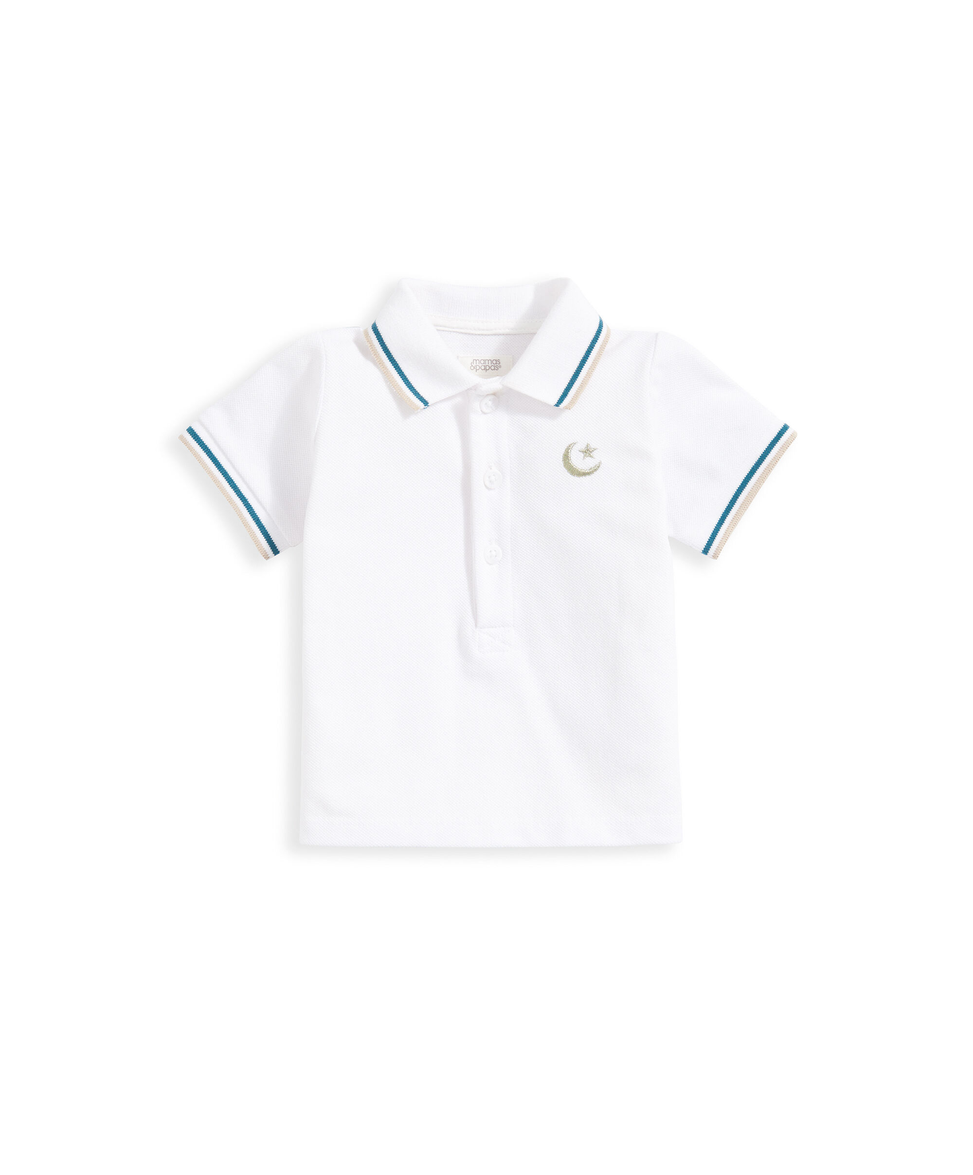 طقم شورت وحمالات أزرق - 3 قطع image number 4