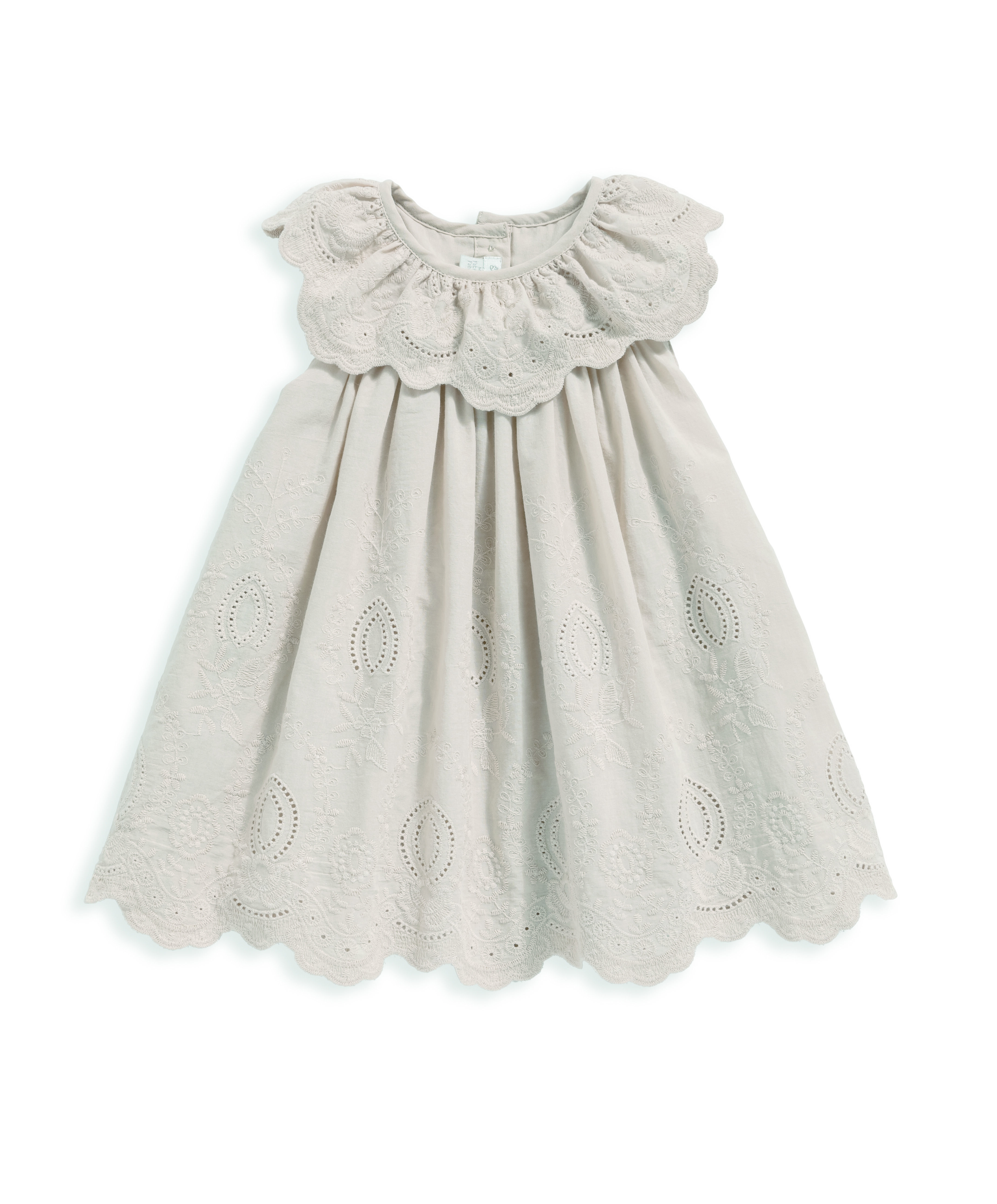 فستان بتطريزات إنجليزية image number 2