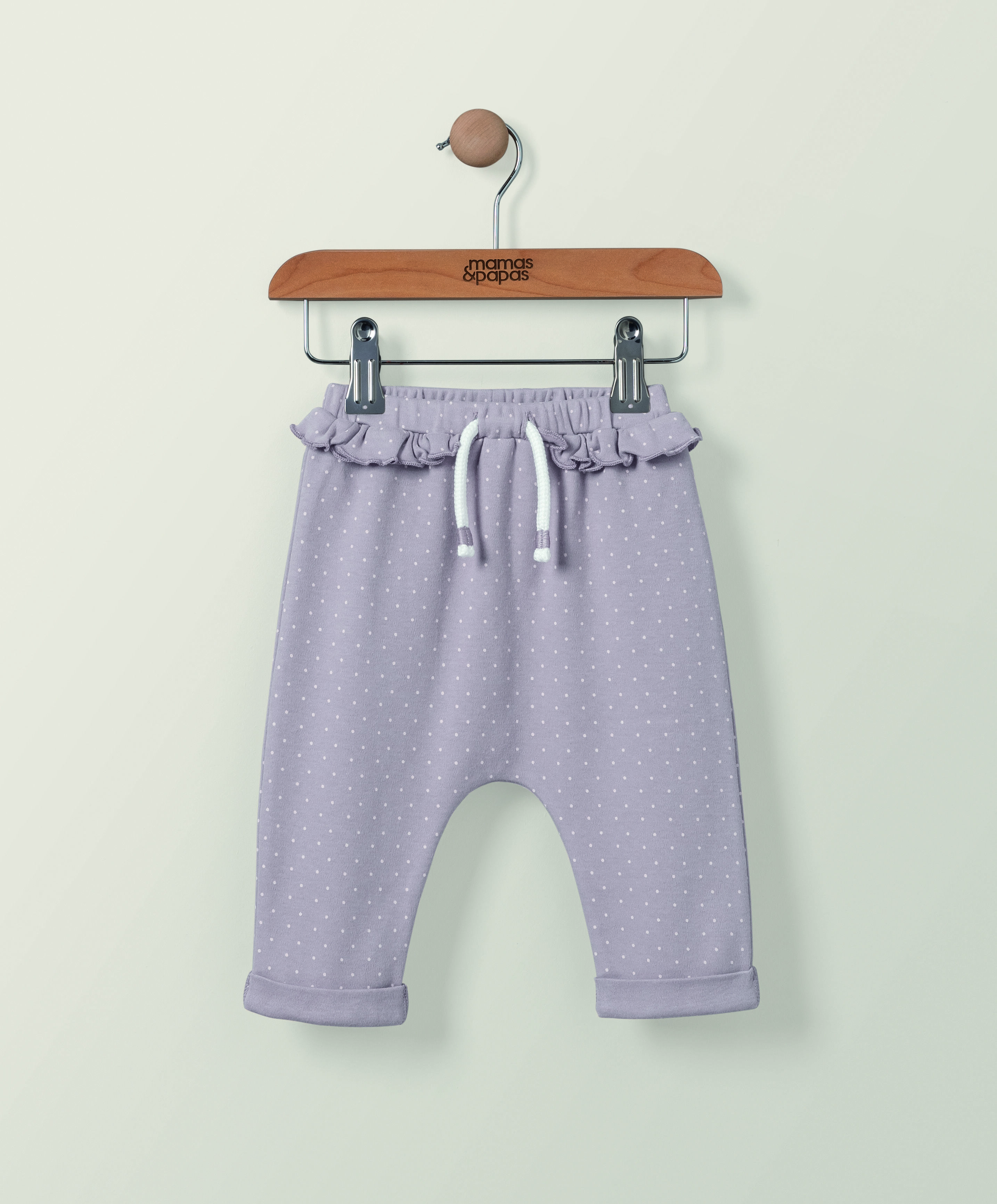 بنطال رياضي بنسيج متشابك ونقشة بالكامل image number 1