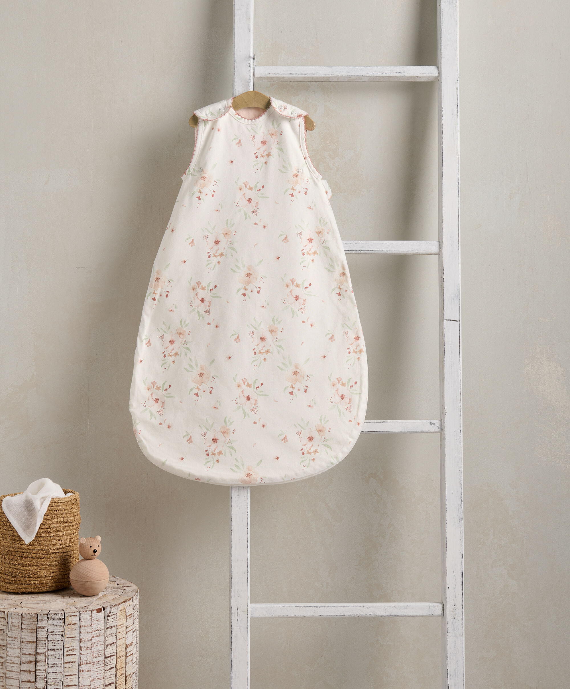 كيس نوم دريم بود للأطفال منذ الولادة حتى 6 شهور بنقشة زهور - معدل دفء 1.0 image number 1