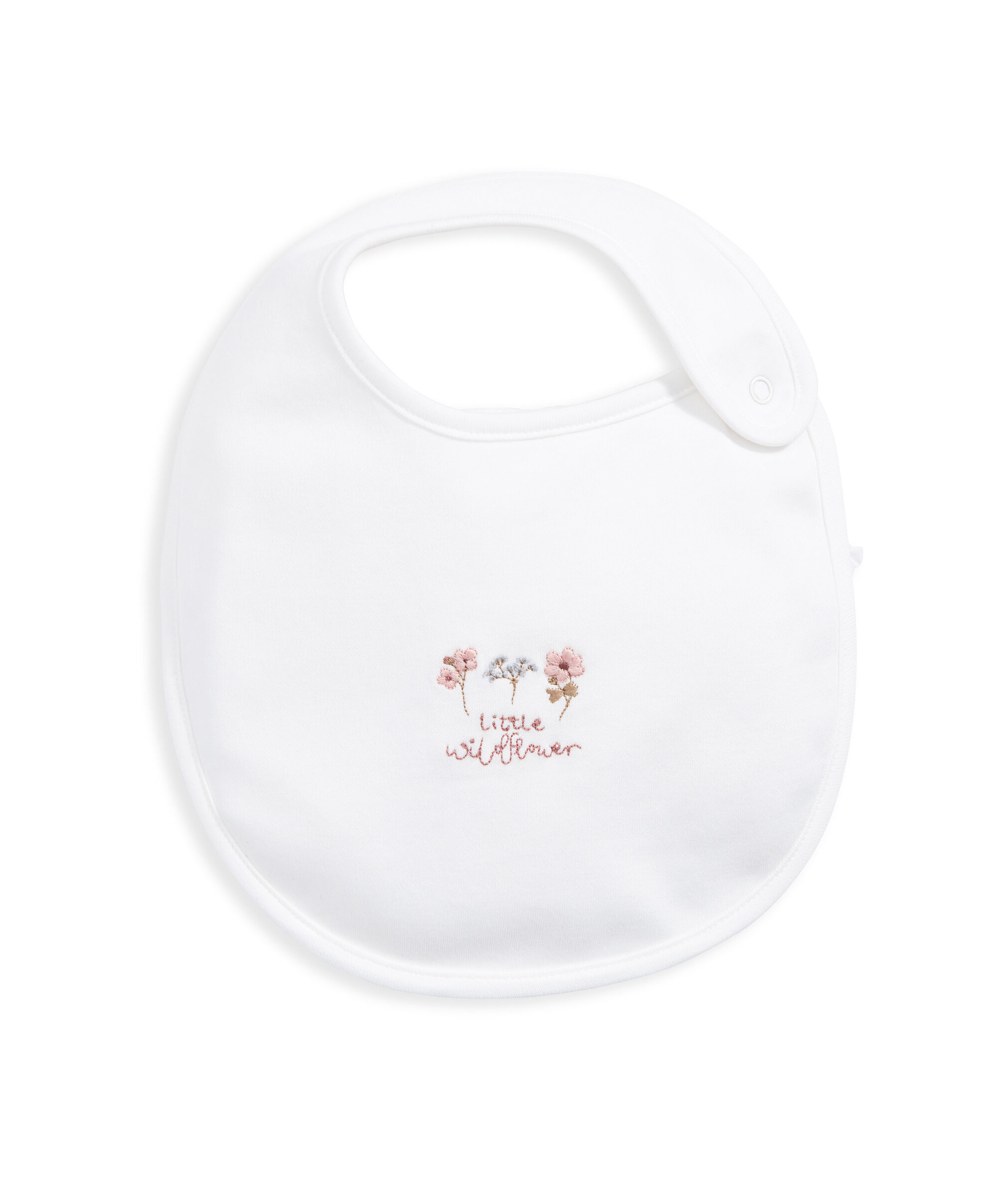 طقم ملابس لحديثي الولادة بنقشة زهور - 5 قطع image number 6