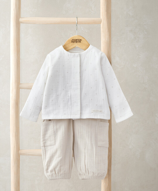 3 Piece Jacket, Bodysuit & Trouser Set 3 Piece Jacket, Bodysuit & Trouser Set image number 1
