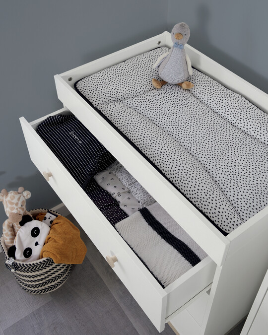 مفرش تغيير الحفاضات - نقشة نقاط مفرش تغيير الحفاضات - نقشة نقاط image number 4