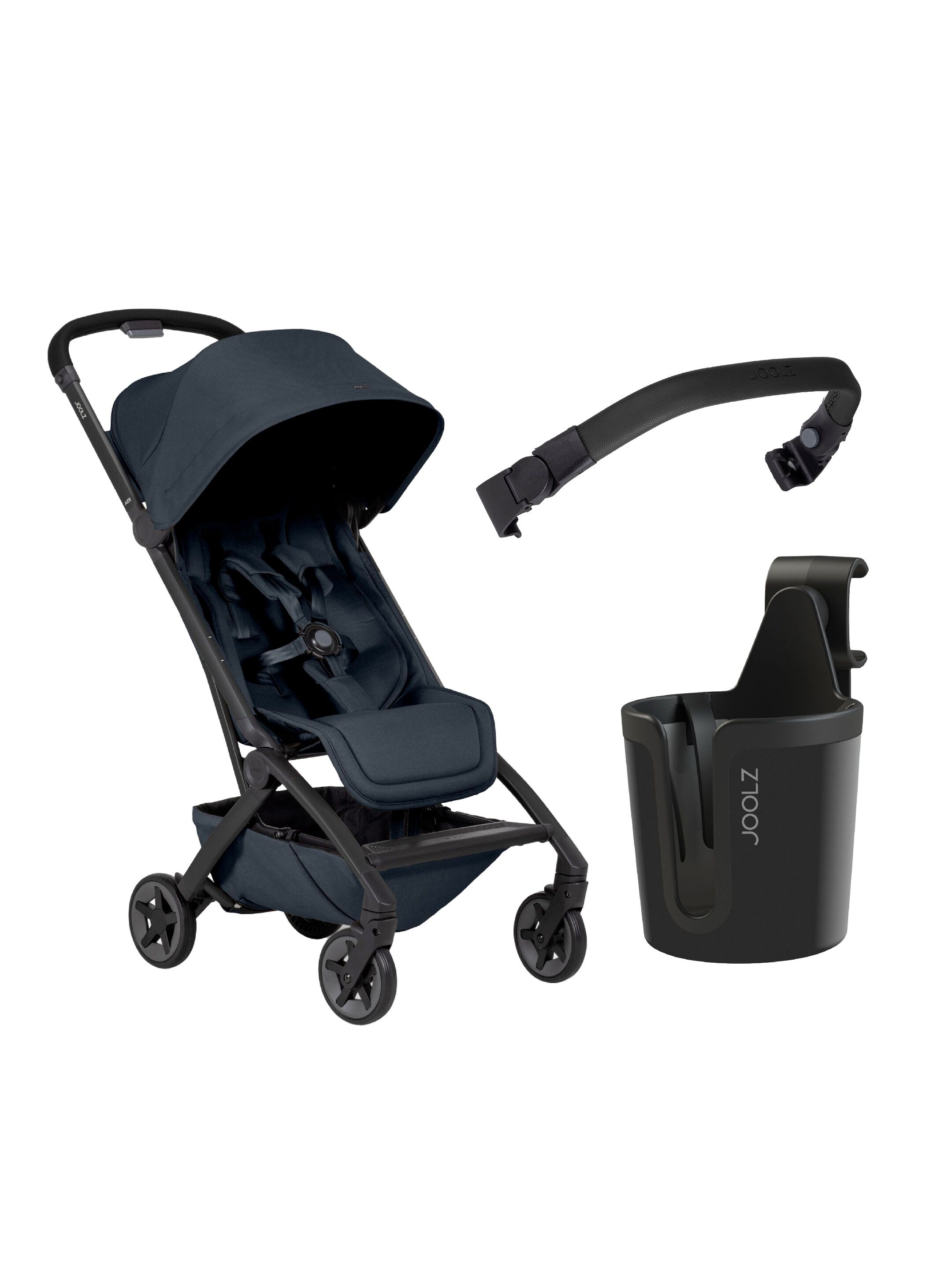 Joolz Aer2 buggy with Bumper Bar + Cup Holder (Dark navy Blue) image number 1