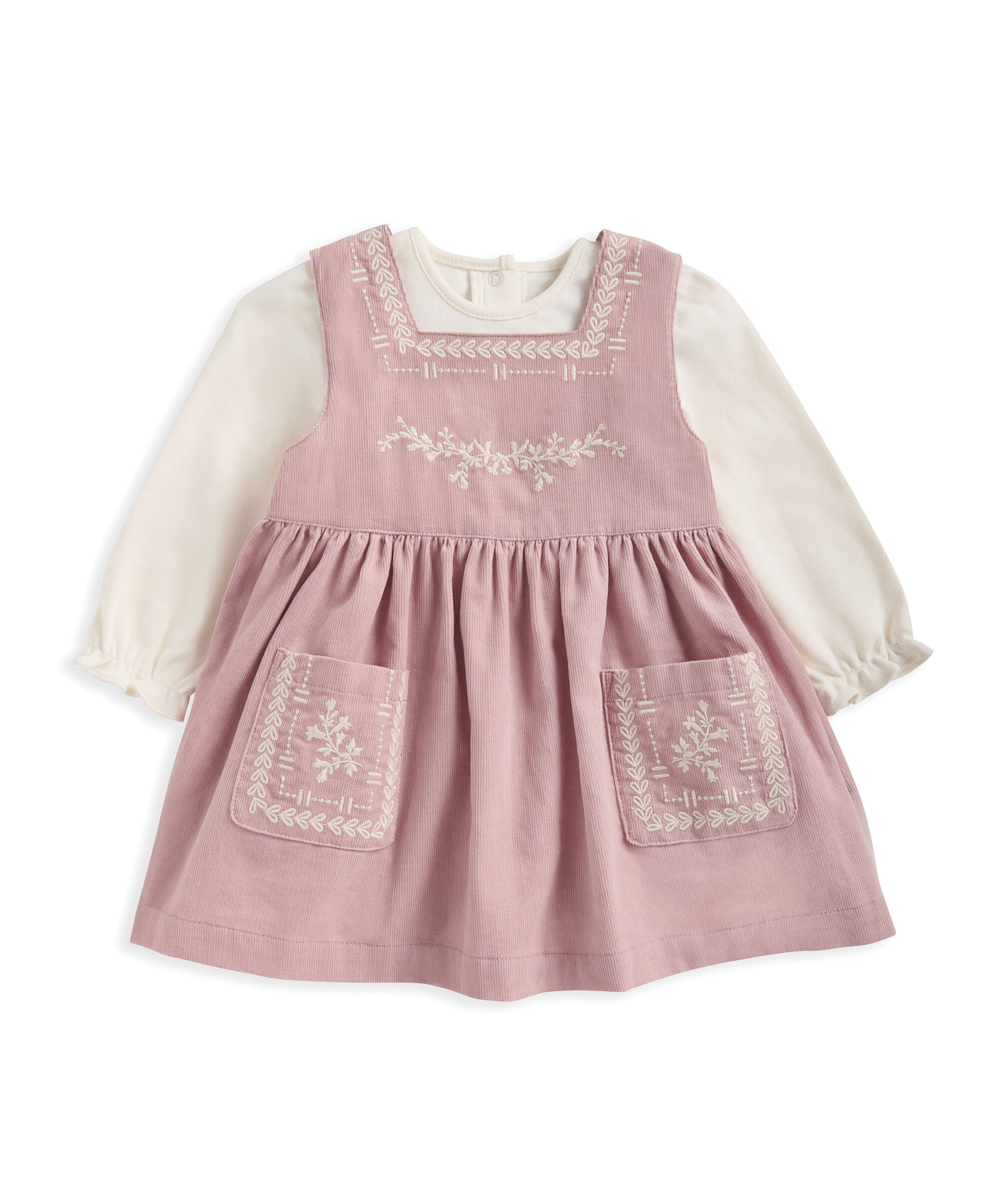 طقم تي شيرت وفستان image number 2