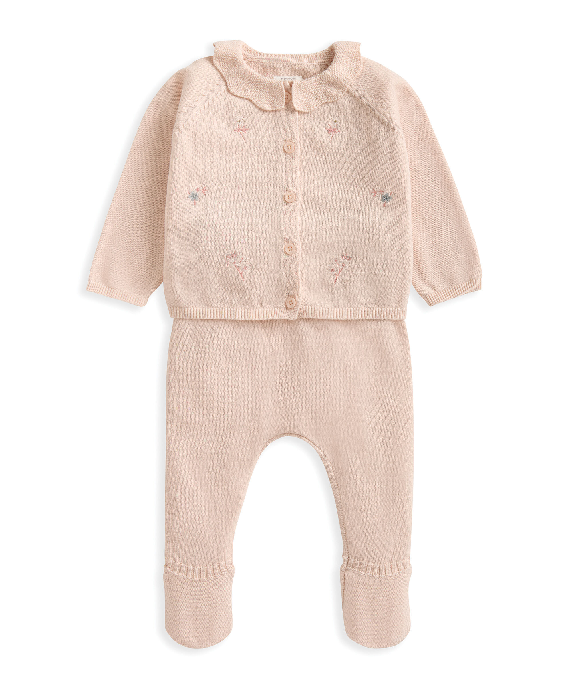 طقم فيست بنقشة زهور ولغينغز image number 2