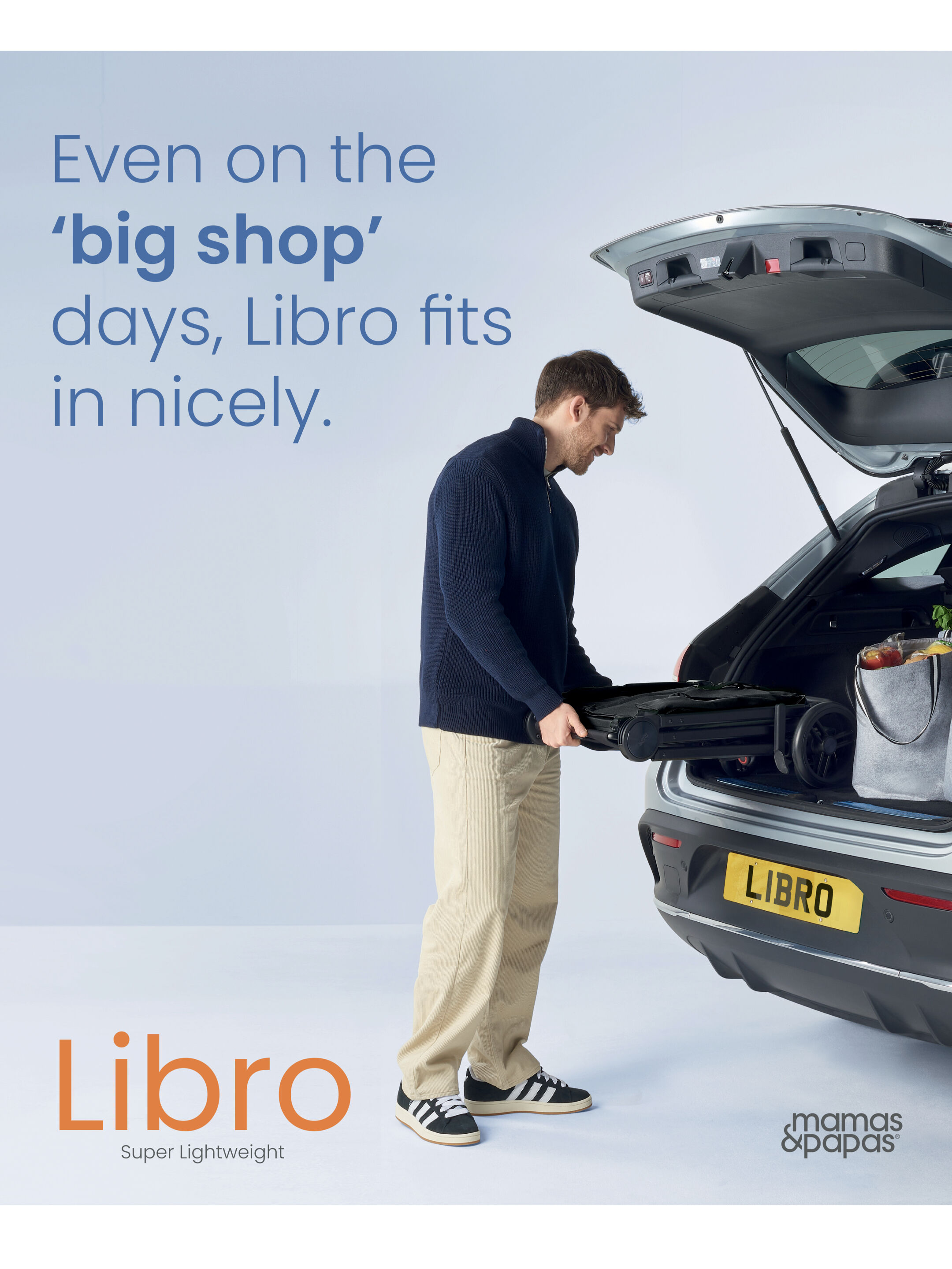 عربة أطفال خفيفة الوزن من ليبرو - ليكوريس image number 2