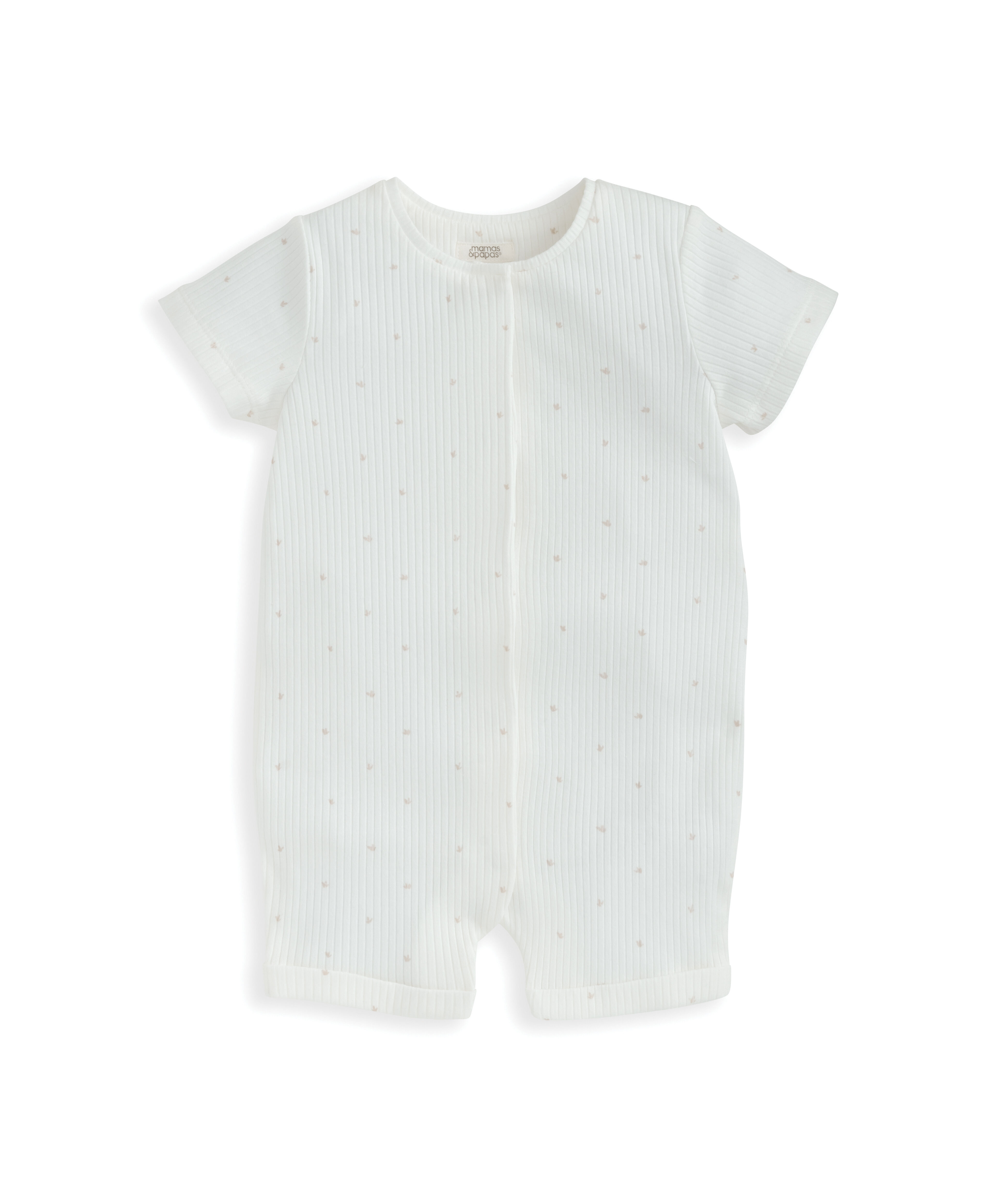 رومبر قصير بسحّاب ونقشة نقاط image number 2