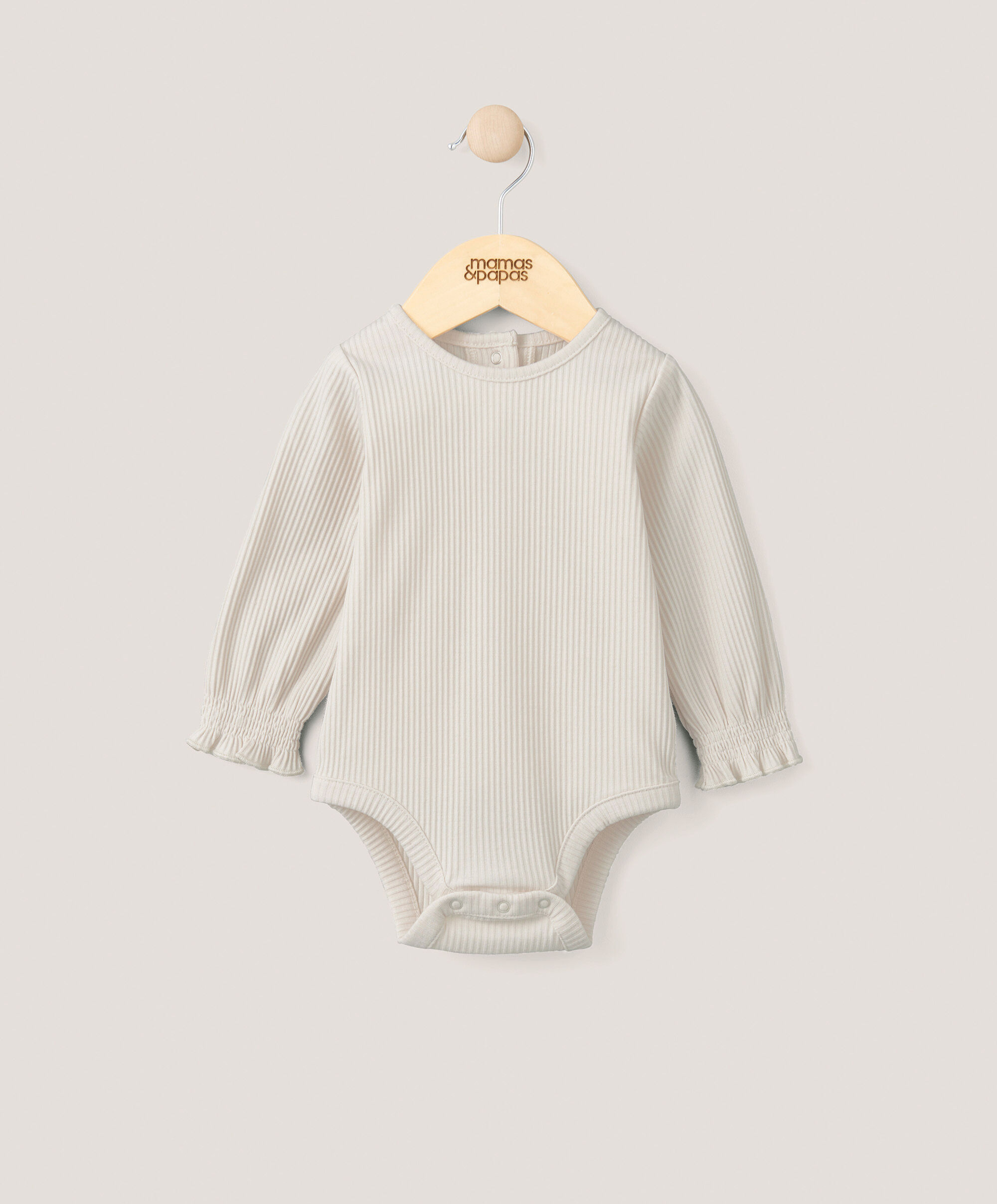 لباس قطعة واحدة بتصميم مضلع - أبيض كريمي image number 1