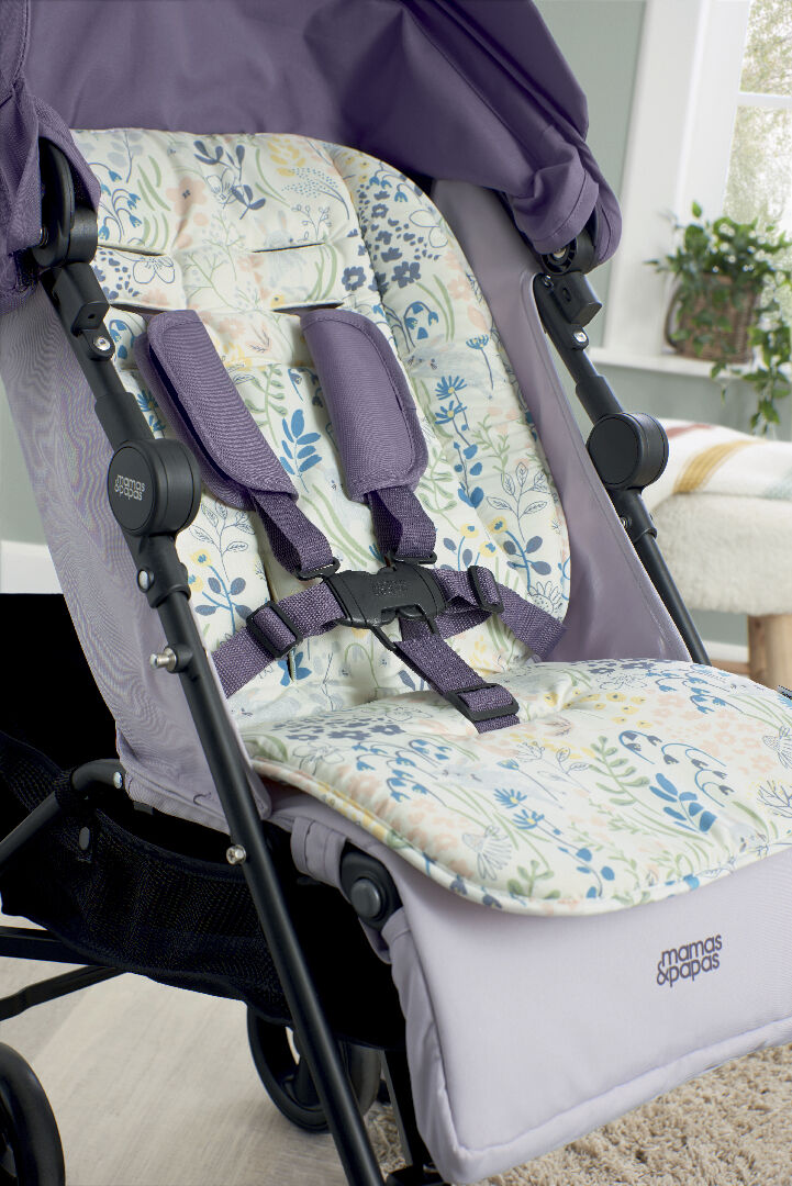 بطانة ميموري فوم المزينة بنقشة ورود image number 2