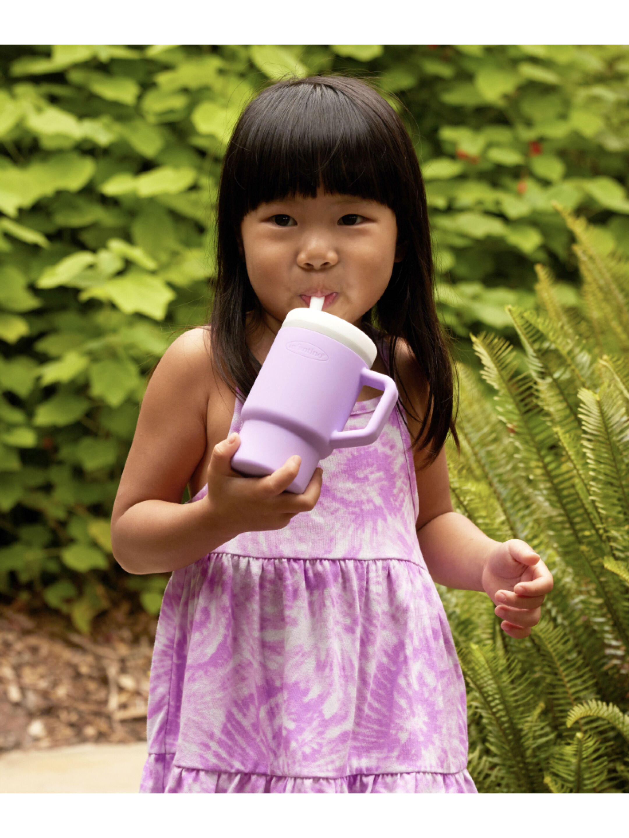 Infantino My 1st Tumbler - Lilac (6m+, 266ml) image number 4