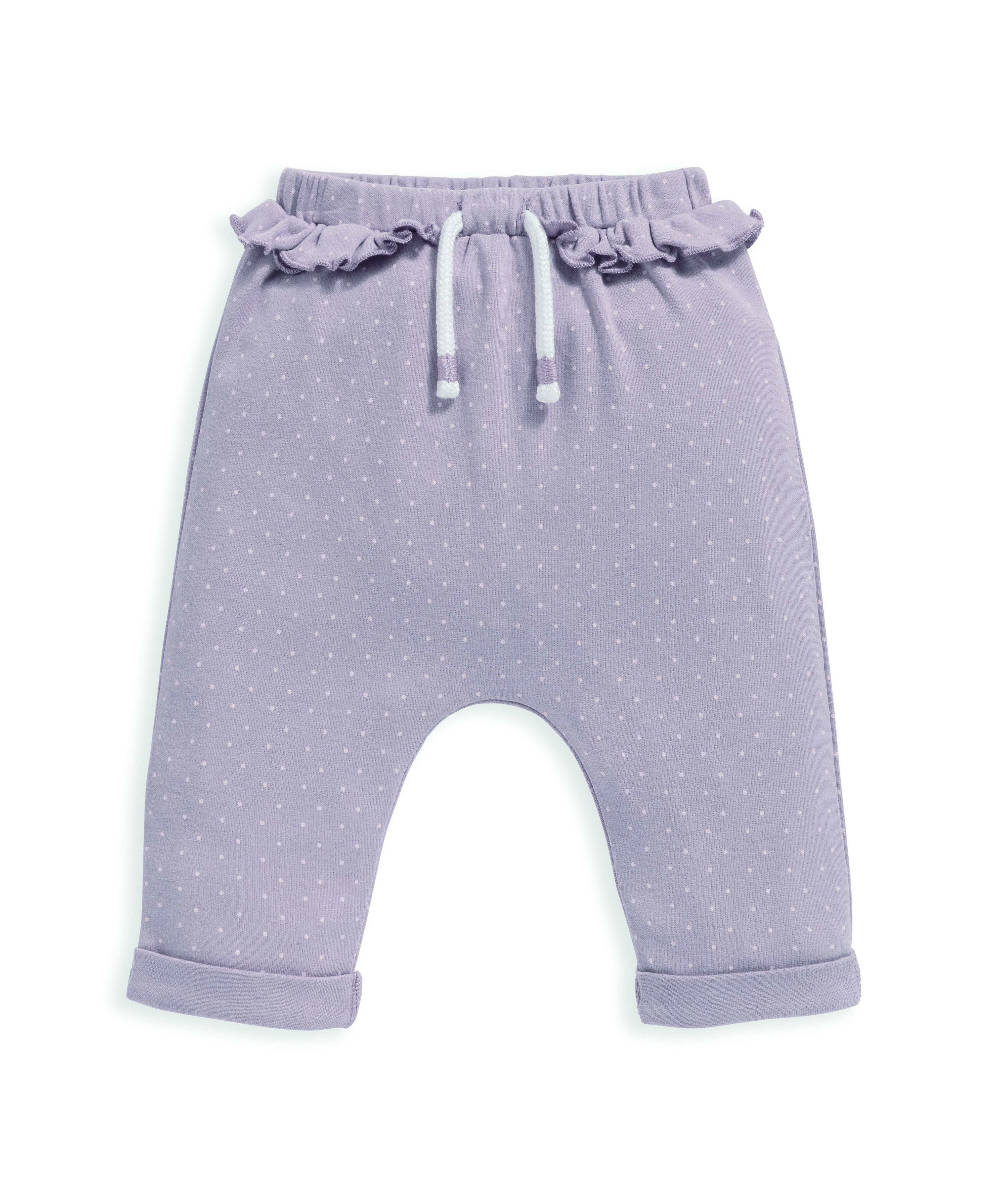 بنطال رياضي بنسيج متشابك ونقشة بالكامل image number 2