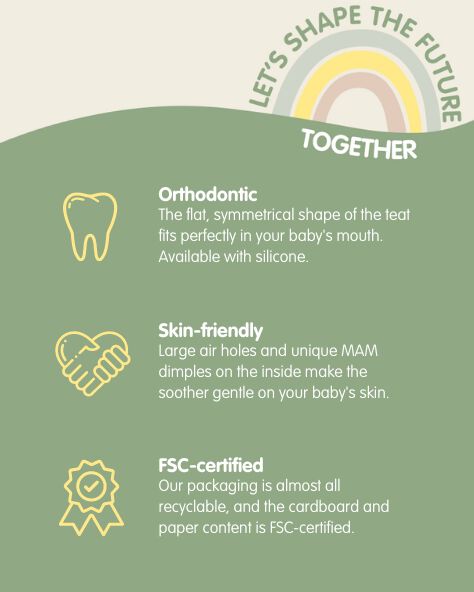 مجموعة لهايات مام بايبي أوريجنل ستارت سيليكون من 2 إلى 6 أشهر - سي لايف بلو وأخضر، قطعتين image number 6