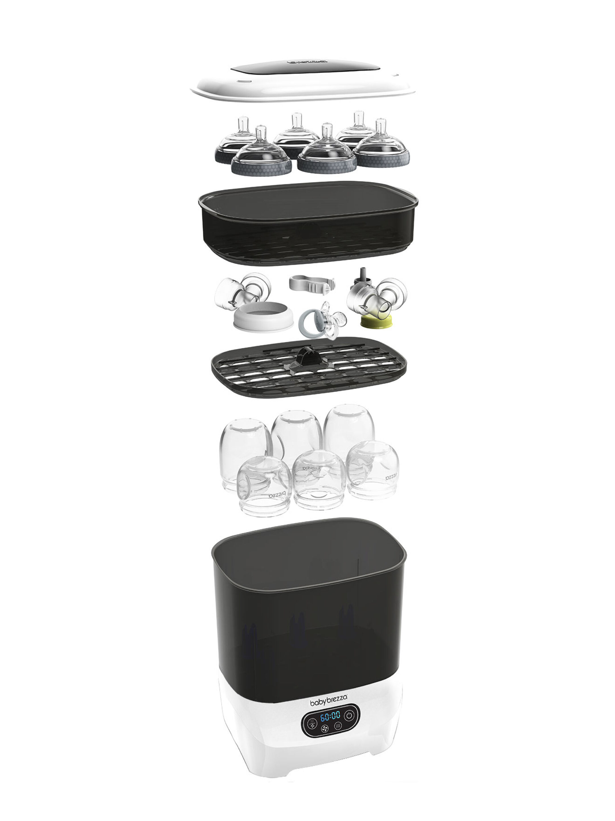 جهاز تعقيم وتجفيف زجاجات الرضاعة وان ستيب أدفانسد من بيبي بريزا  image number 4