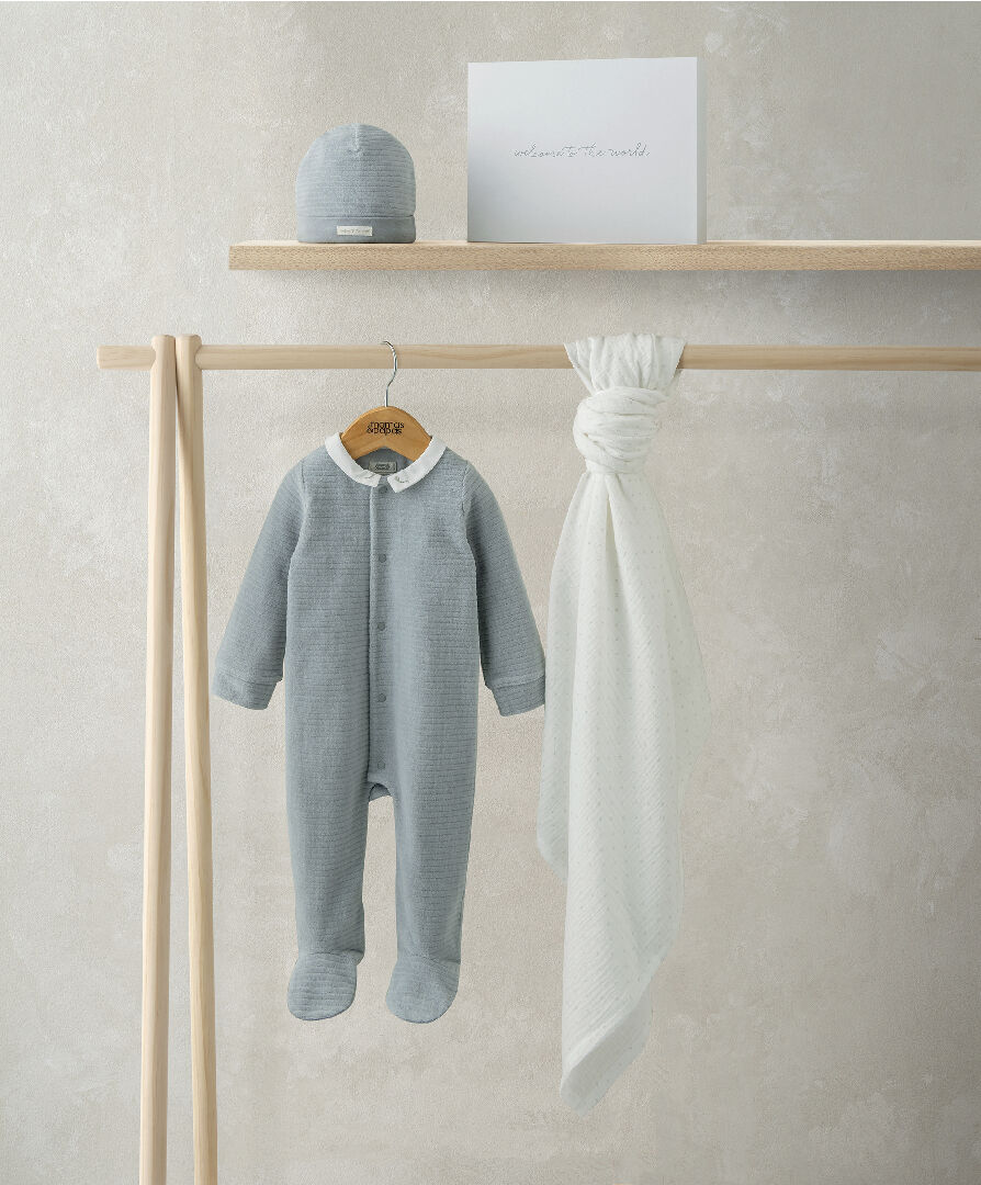 مجموعة هدايا أهلاً بالعالم &ndash; زرقاء