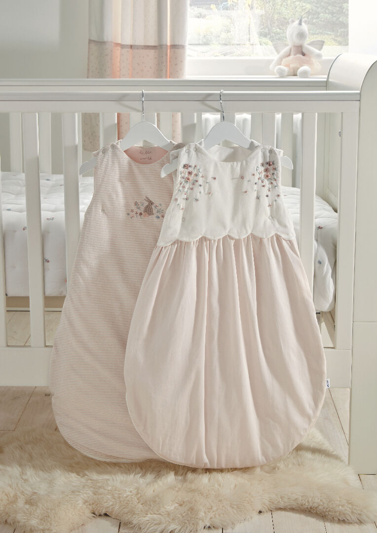 كيس نوم ويلكم تو ذا وورلد بنقشة زهور - وردي0&ndash;6 أشه image number 3