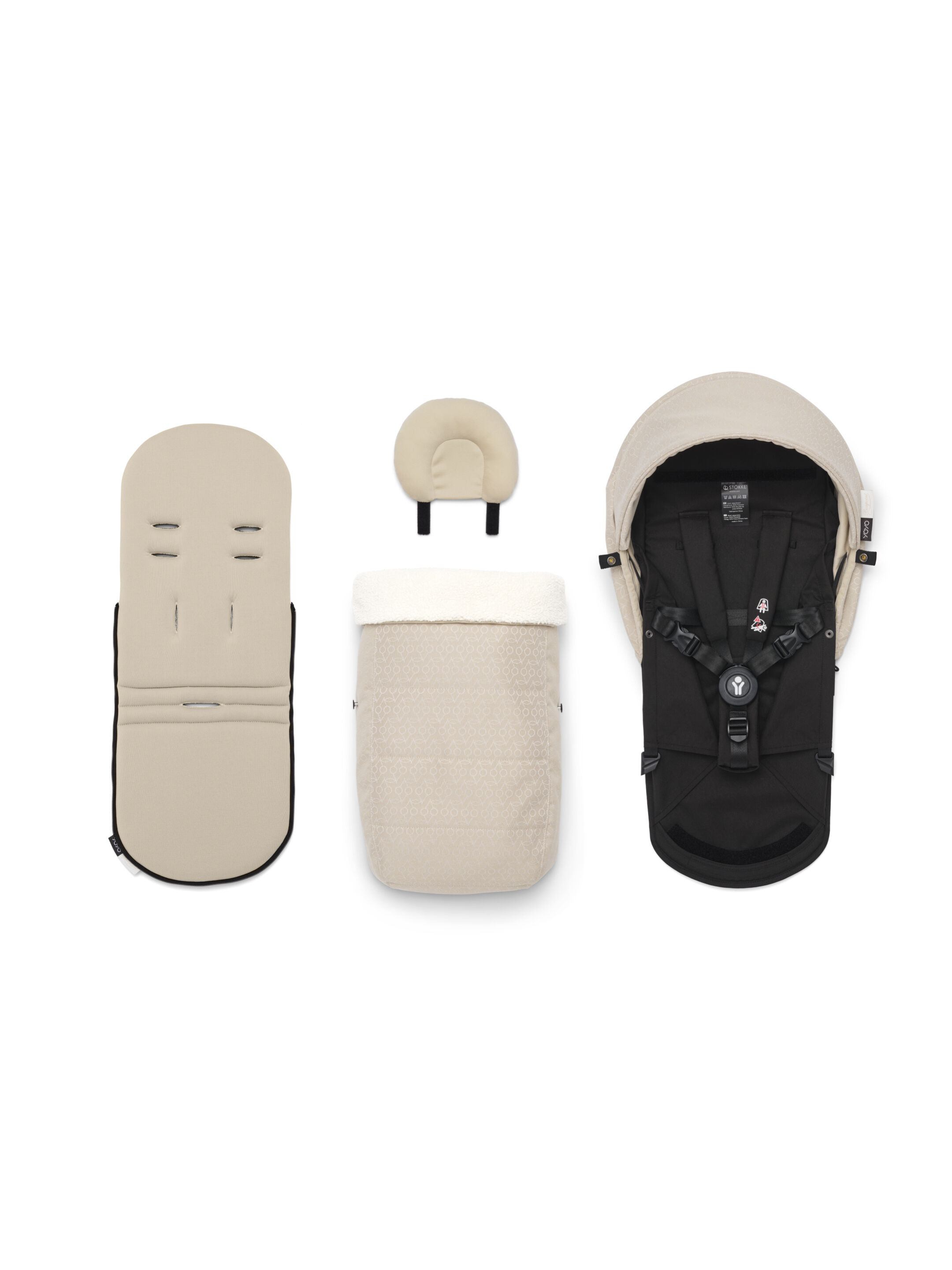 مجموعة مقعد عربة أطفال يويو لحديثي الولادة فأكثر - بونبوينت بيج image number 2