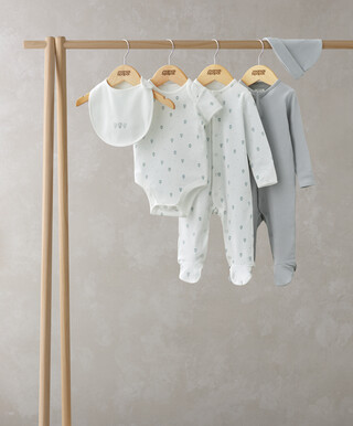 طقم بنقشة منطاد - 5 قطع طقم بنقشة منطاد - 5 قطع