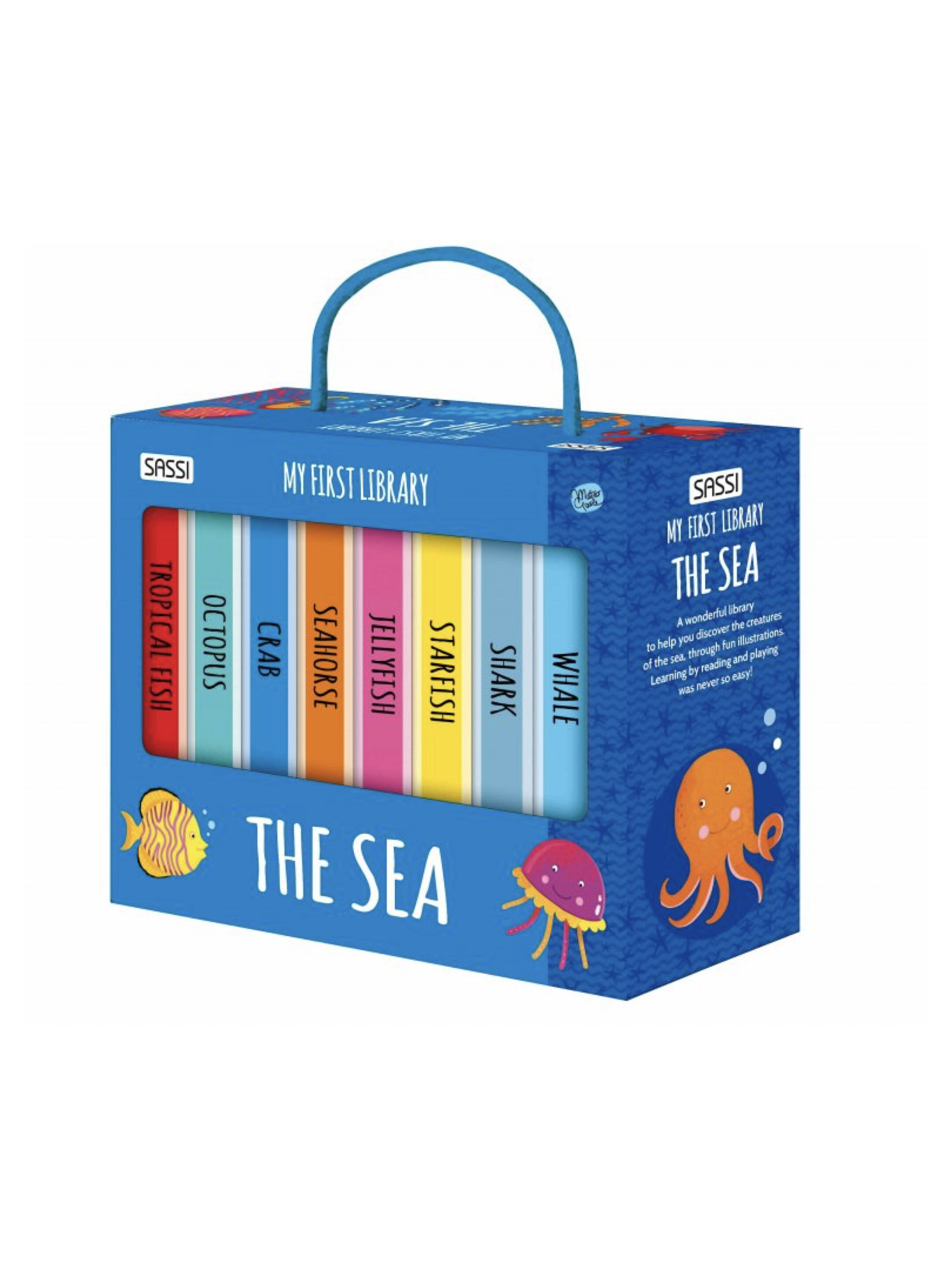 مجموعة كتب ماي فيرست ليبراري من ساسي - حيوانات البحر